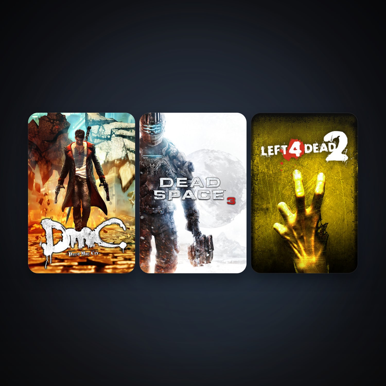 Left 4 Dead 2 + DmC: Devil May Cry, 4 games, clean — HabibiAccounts