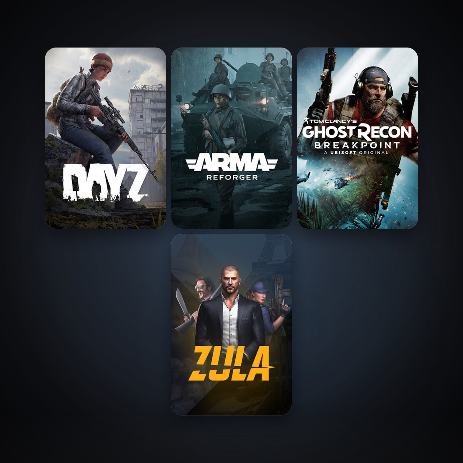 DayZ + Zula Global, 36 games, clean — HabibiAccounts