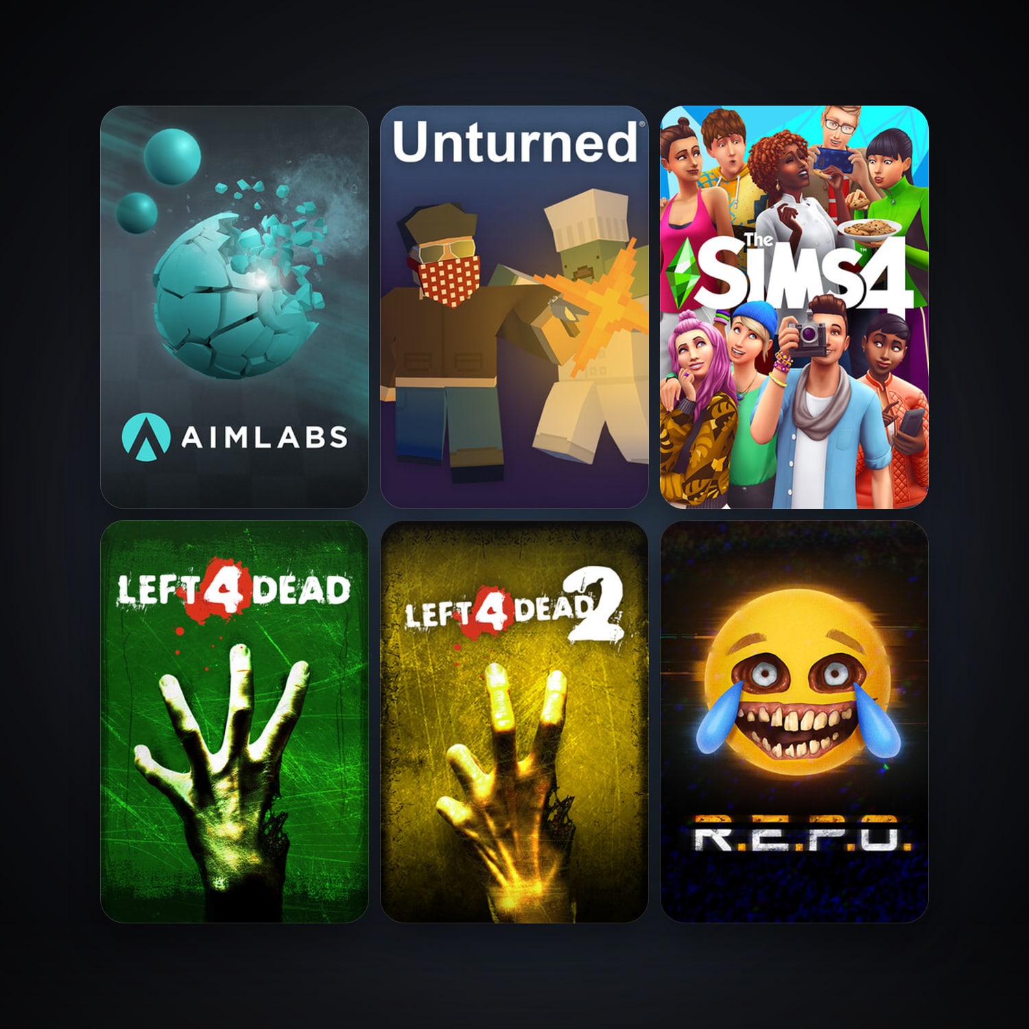 Left 4 Dead + Left 4 Dead 2, 36 games, clean — HabibiAccounts