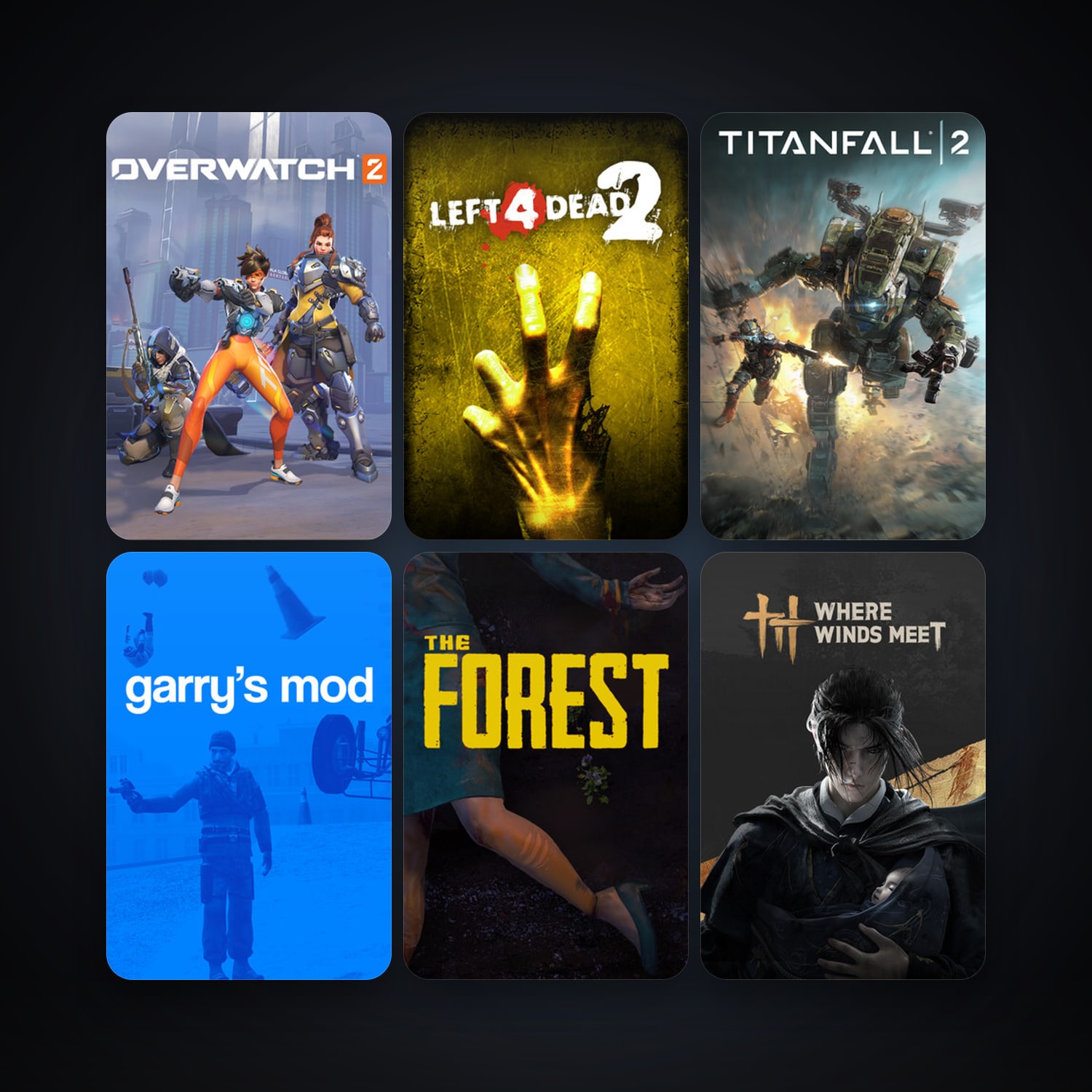 Left 4 Dead 2 + Garry's Mod, 38 games, clean — HabibiAccounts