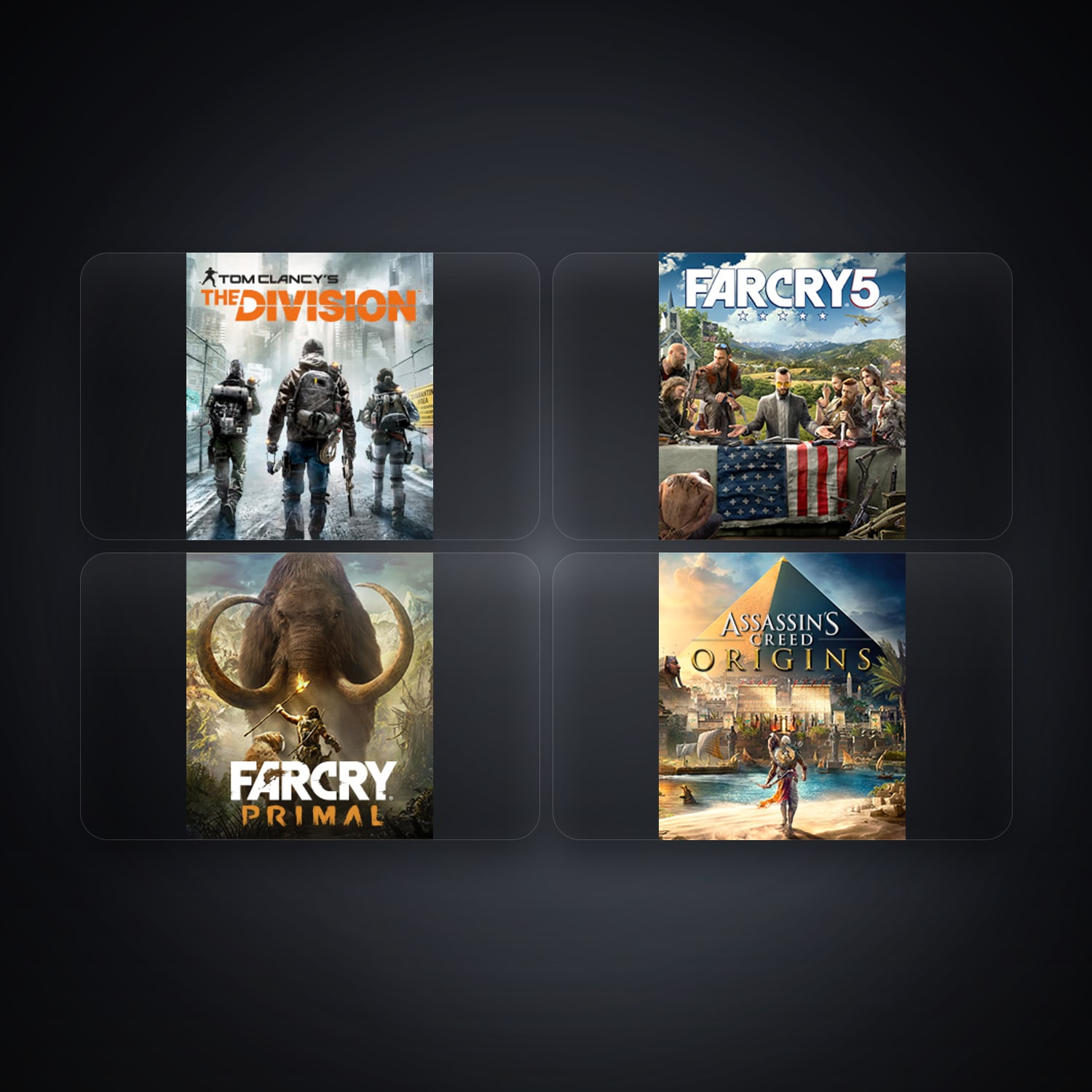 Ubisoft Tom Clancy's The Division + Far Cry 5 — US — 5 games — HabibiAccounts