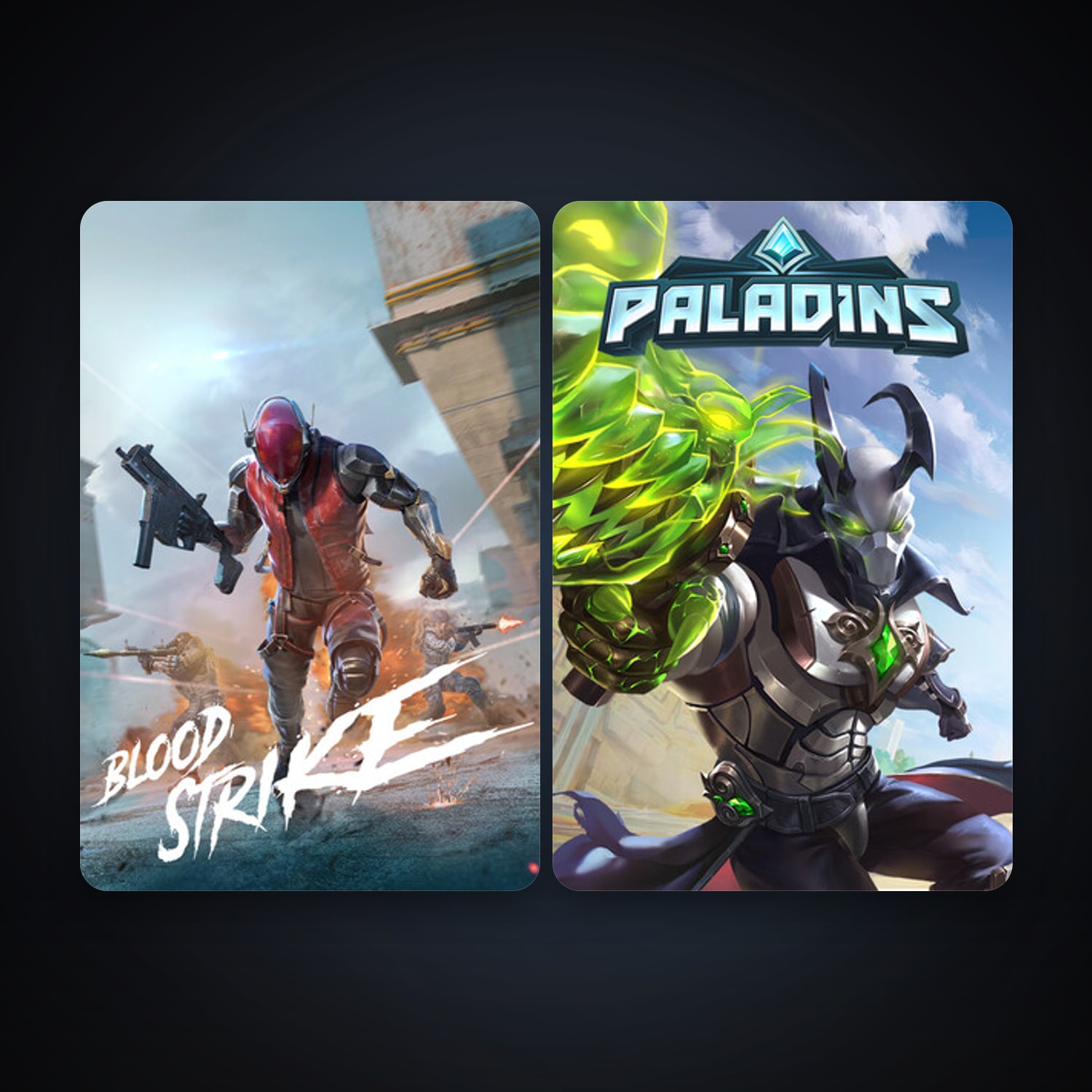 Paladins + Blood Strike, 3 games, clean — HabibiAccounts