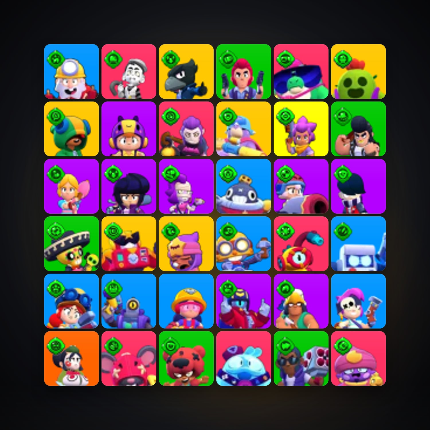 103 Brawlers | 41.5K Trophies — Supercell Account — HabibiAccounts