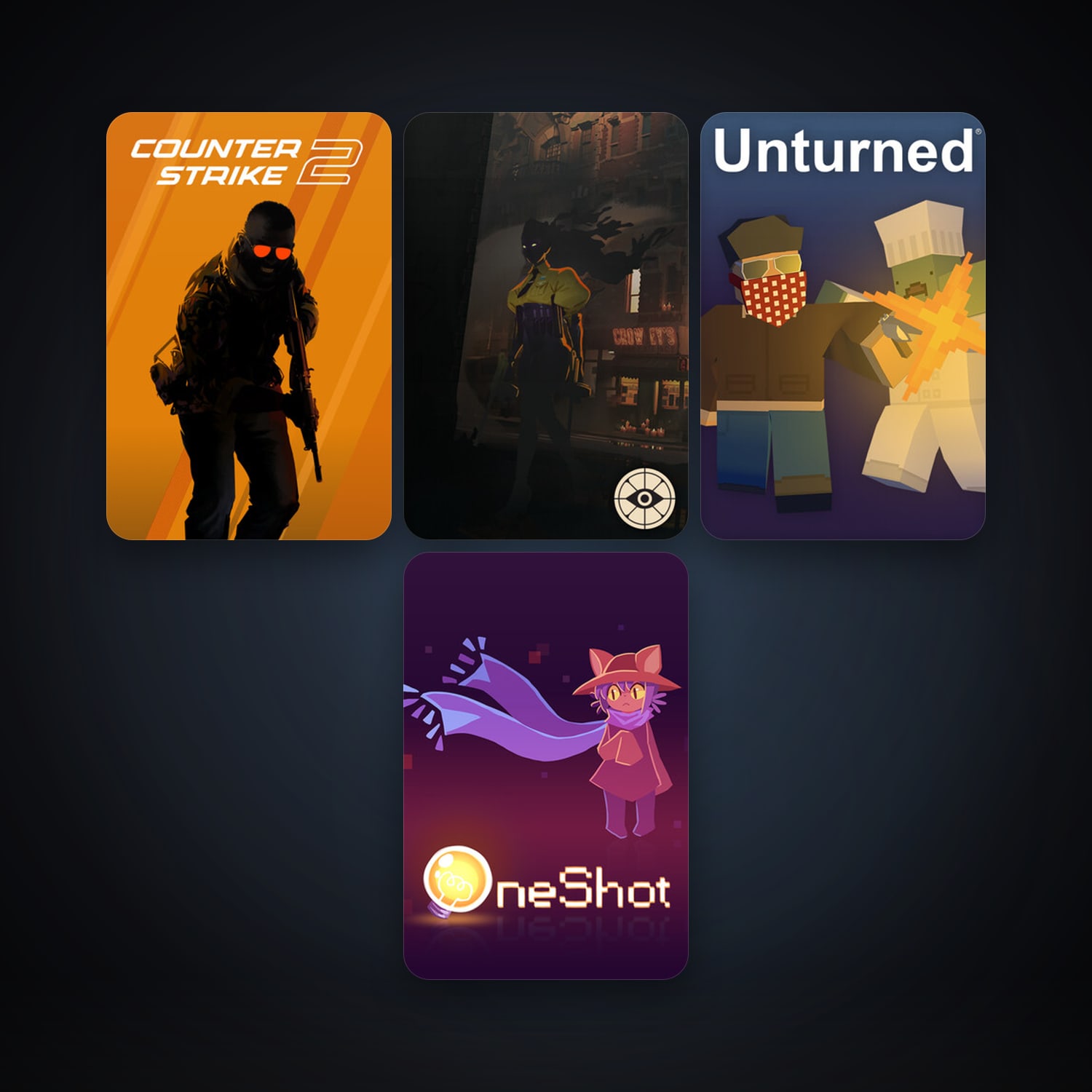 CS2 Prime + Unturned, 4 games, clean — HabibiAccounts