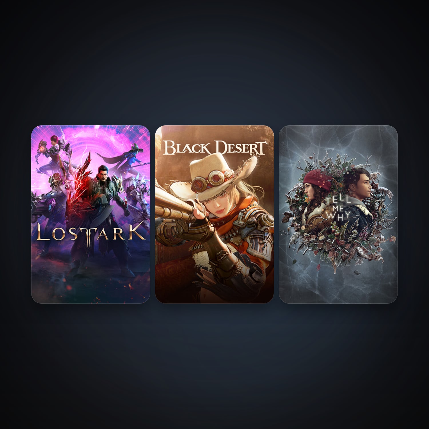 Black Desert Online + Tell Me Why, 4 games, clean — HabibiAccounts