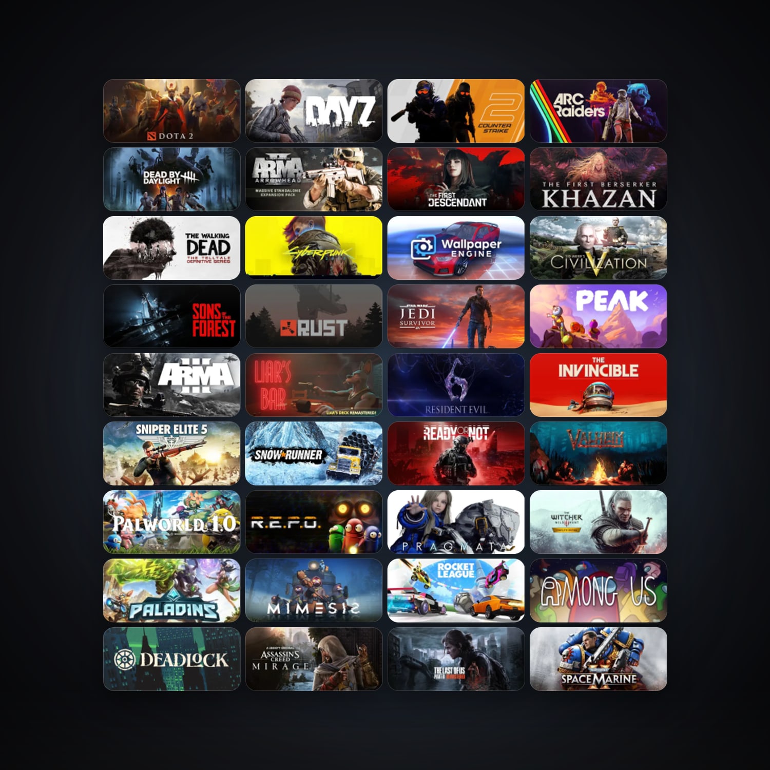 هالحساب ستيم 176 لعبة، لفل 40، صامد واضح — HabibiAccounts
