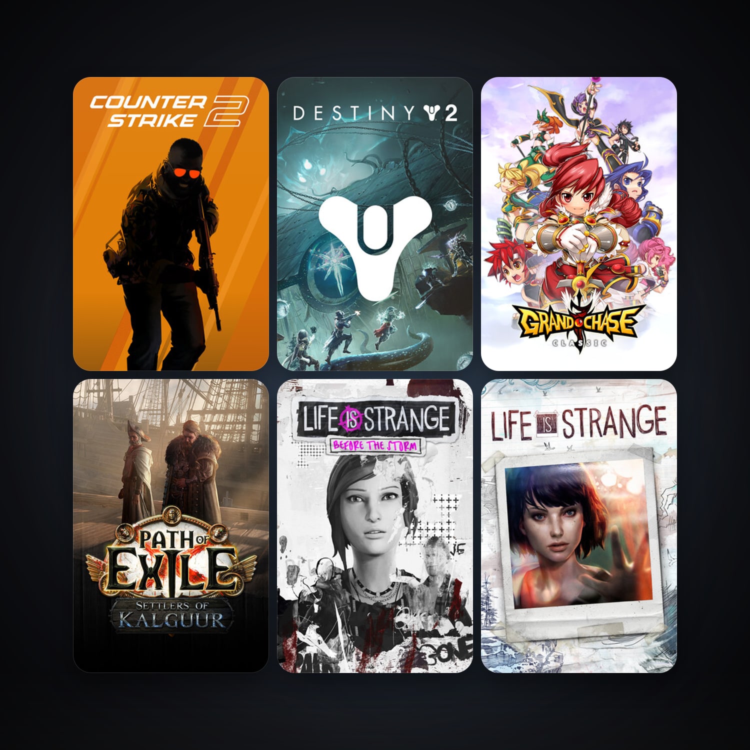 CS2 Prime + Path of Exile, 34 games, clean — HabibiAccounts