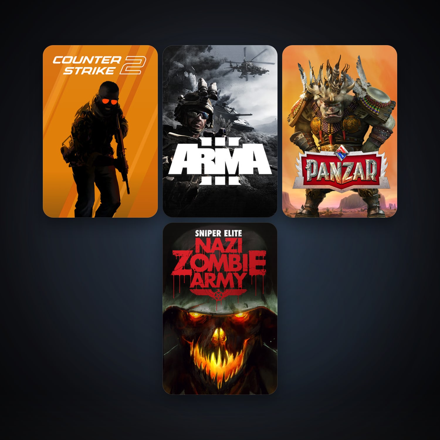 CS2 Prime + Arma 3, 8 games, clean — HabibiAccounts
