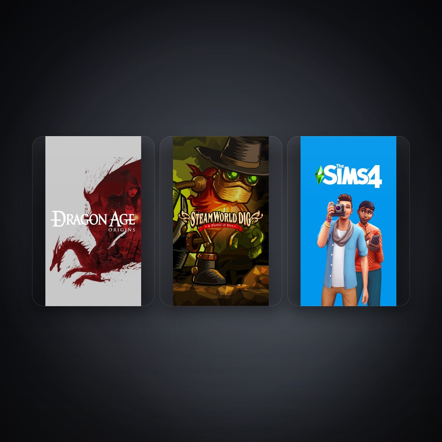 EA Dragon Age: Origins + SteamWorld Dig — DE — 3 games — HabibiAccounts