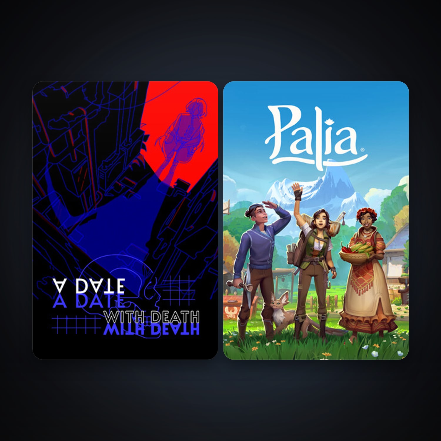 A Date with Death + Palia, 4 games, clean — HabibiAccounts