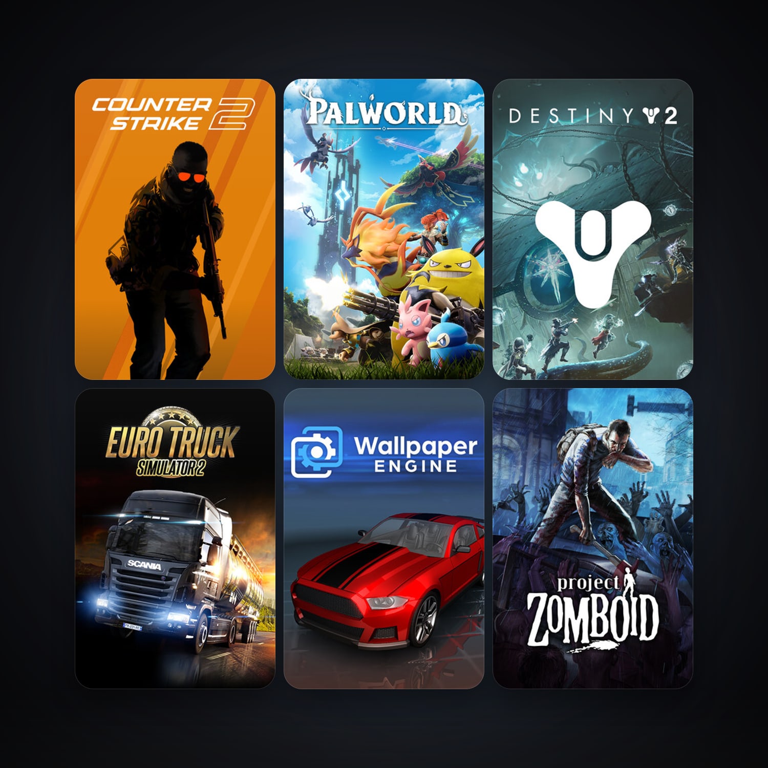 Half-Life + Left 4 Dead, 124 games, Steam 10, clean — HabibiAccounts