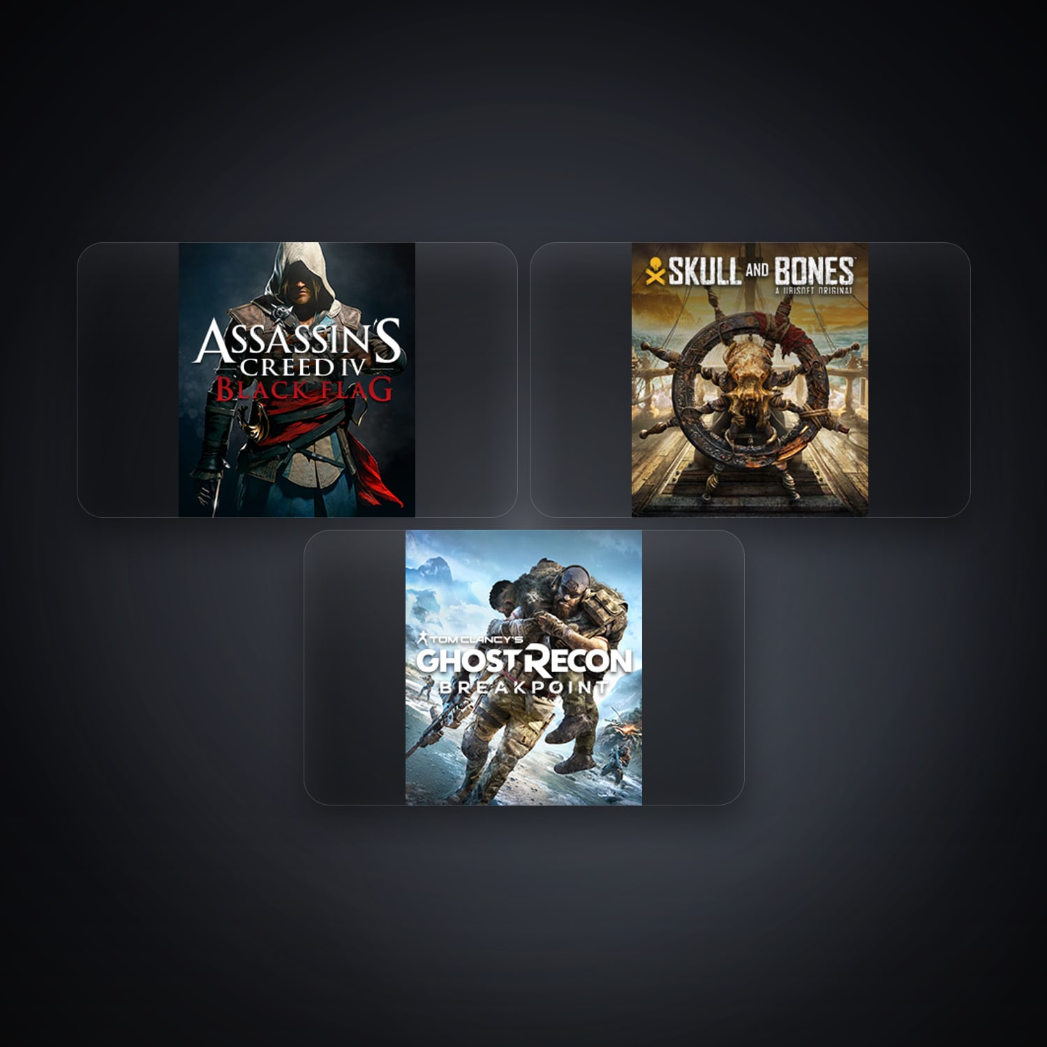 Ubisoft Assassin’s Creed IV Black Flag + Skull and Bones — DE — 3 games — HabibiAccounts