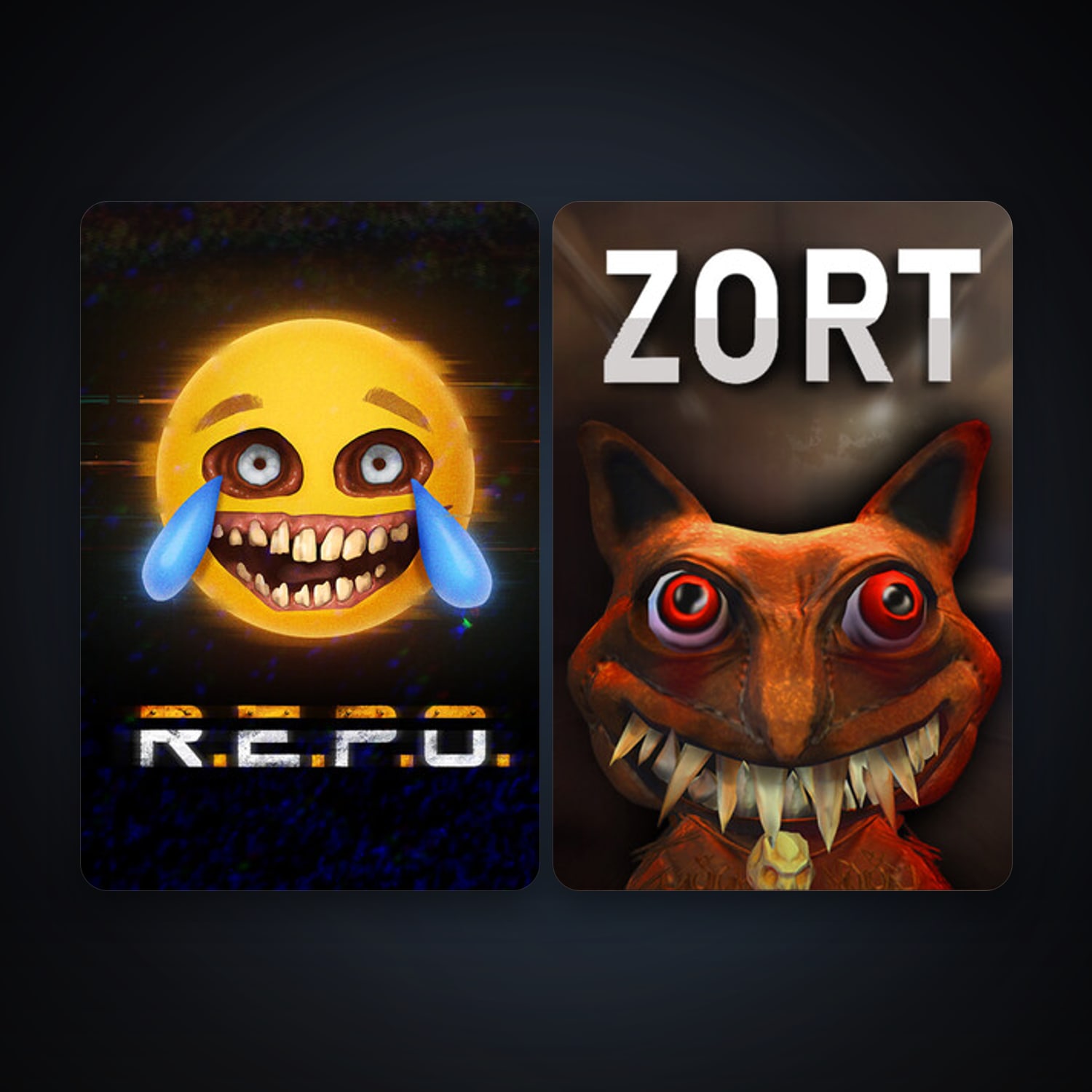 Zort + R.E.P.O., 5 games, clean — HabibiAccounts