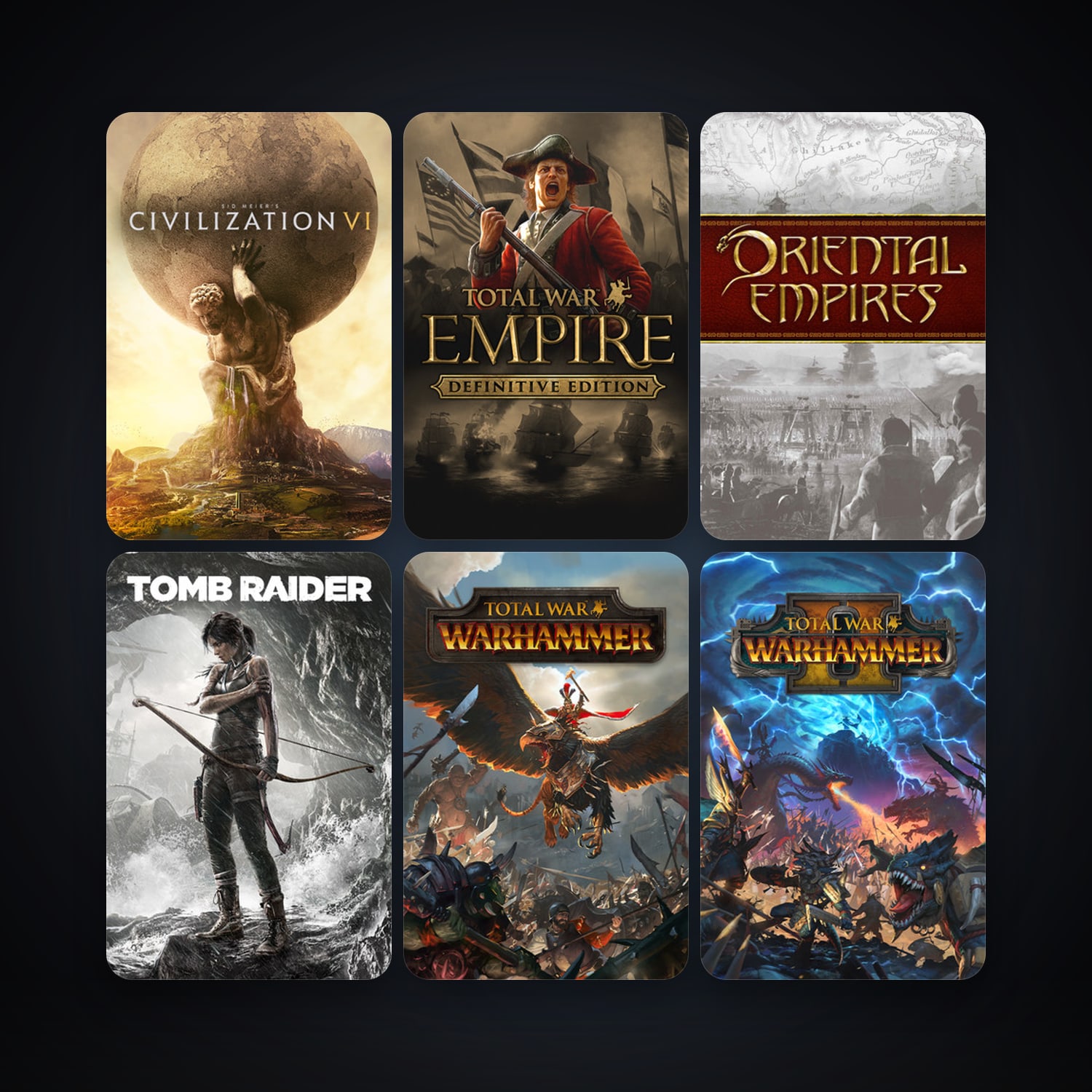 Steam account: Medieval II: Total War + Sid Meier's Civilization V, 26 games, clean — HabibiAccounts