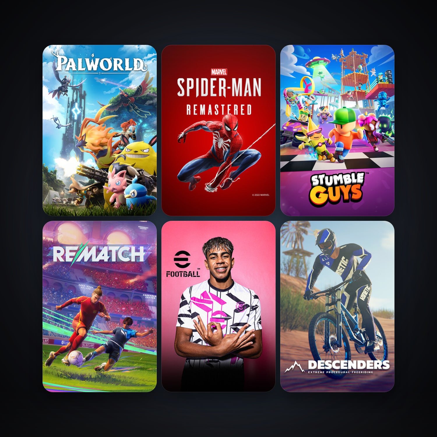 Fishing Planet + Descenders, 11 games, clean — HabibiAccounts