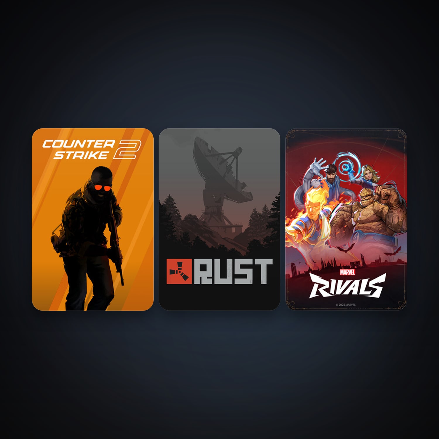 CS2 Prime + Rust, 4 games, clean — HabibiAccounts