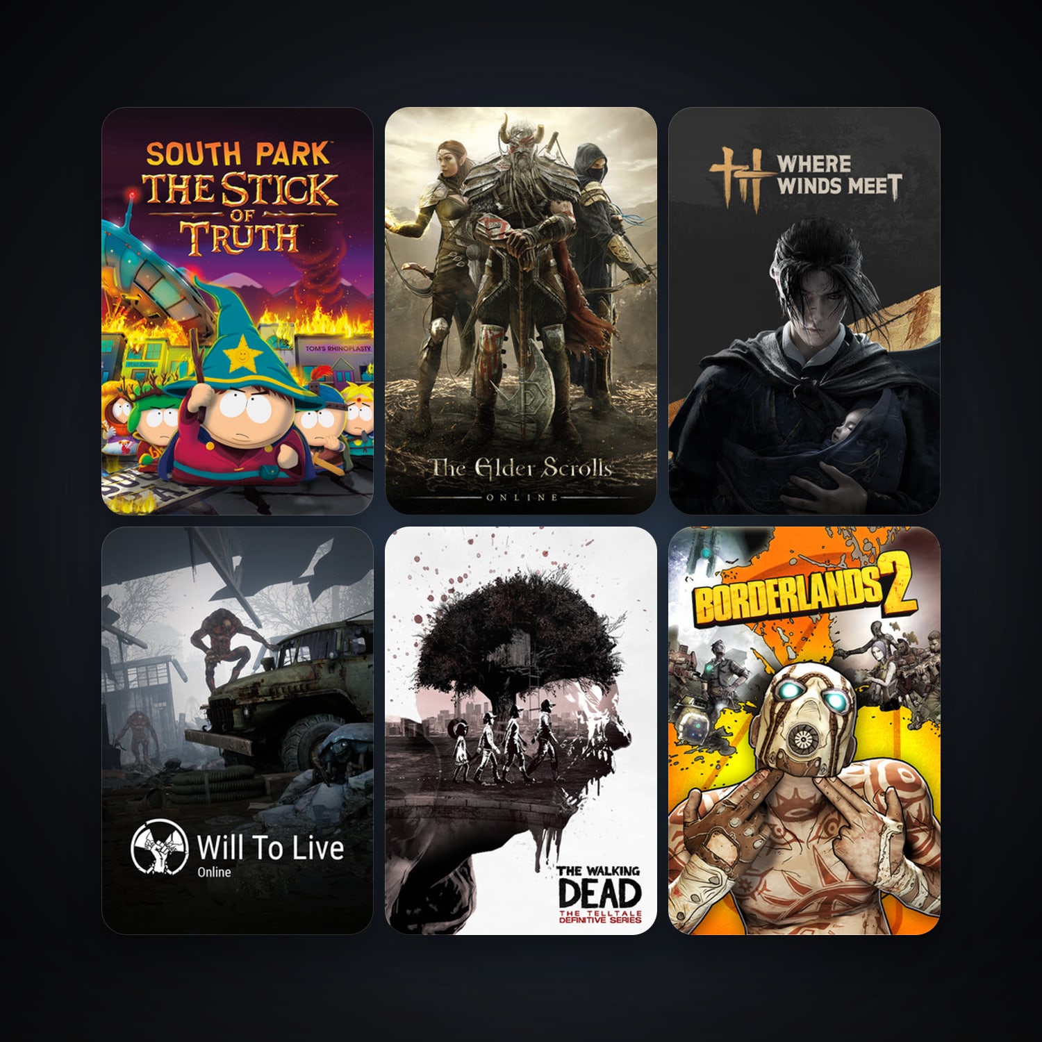 Garry's Mod + Borderlands 2, 12 games, clean — HabibiAccounts