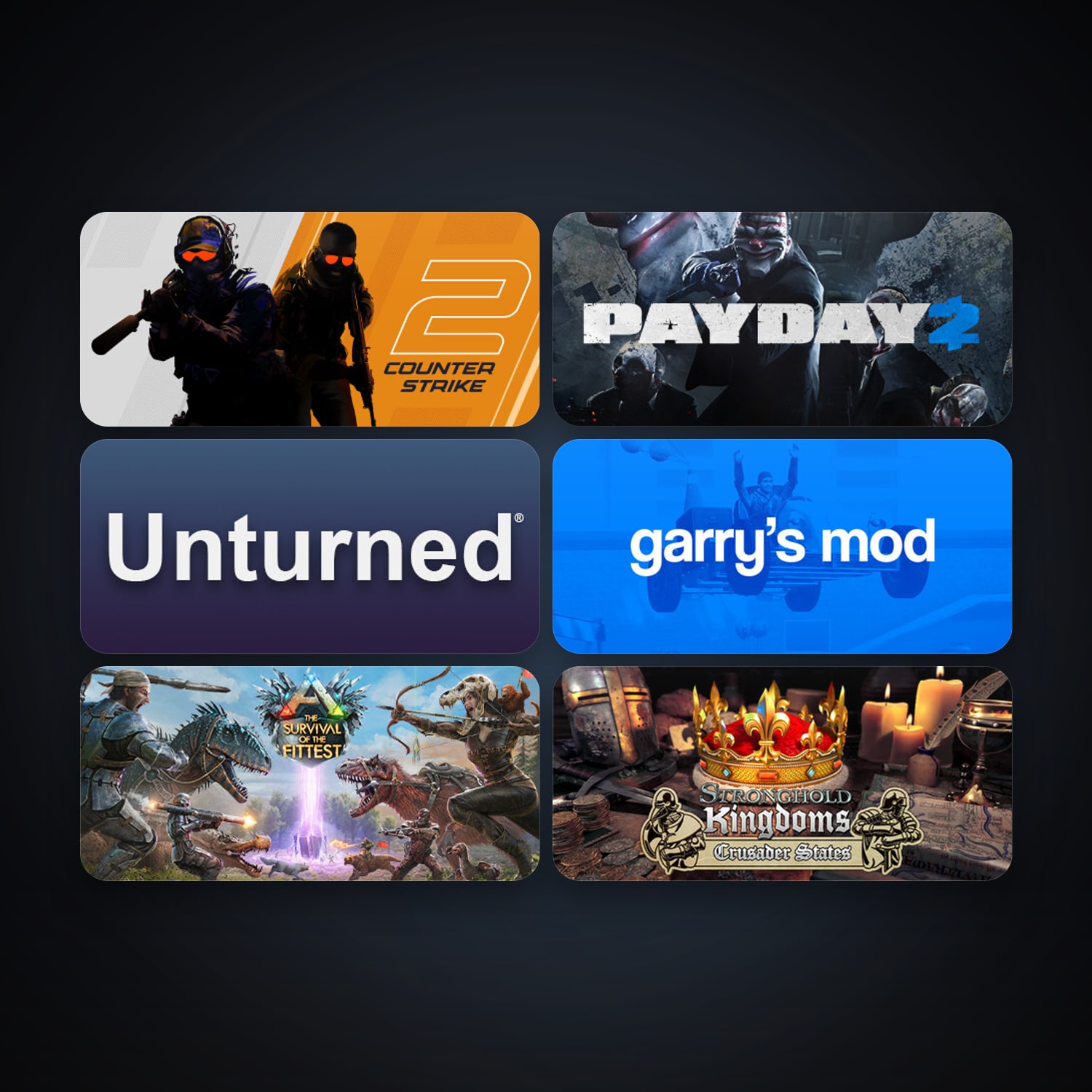 CS2 Prime + Garry's Mod, 25 games, clean — HabibiAccounts