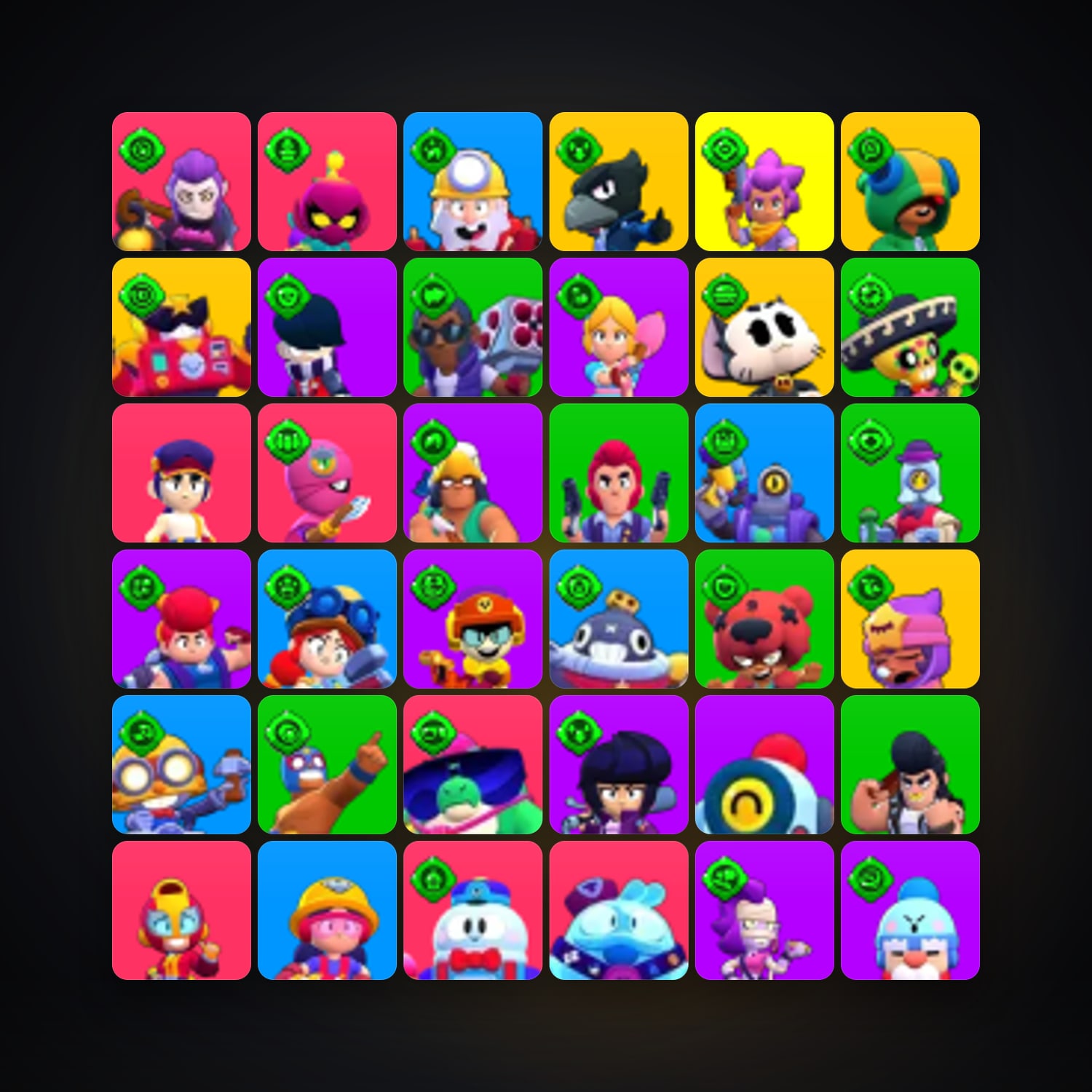 104 Brawlers | 37.7K Trophies — Supercell Account — HabibiAccounts
