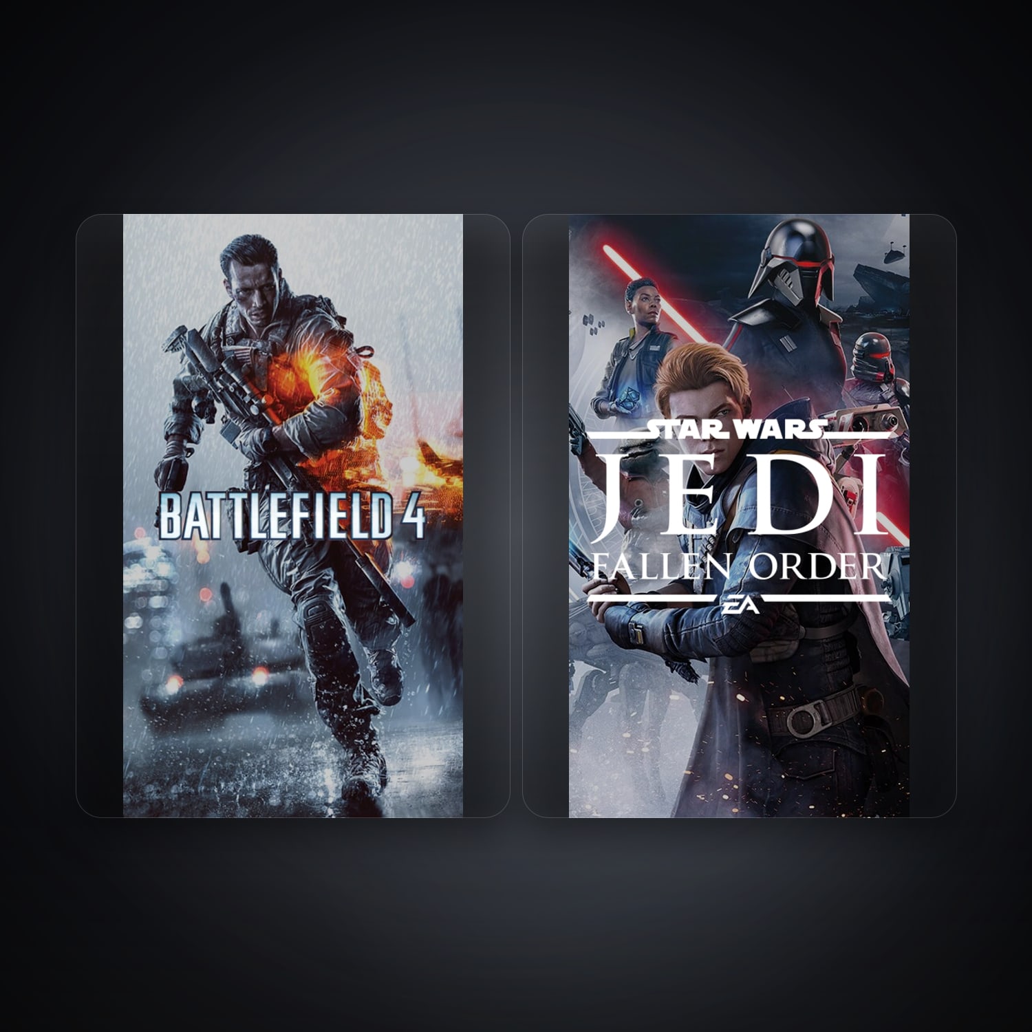 EA Battlefield 4 + STAR WARS Jedi: Fallen Order — GB — HabibiAccounts