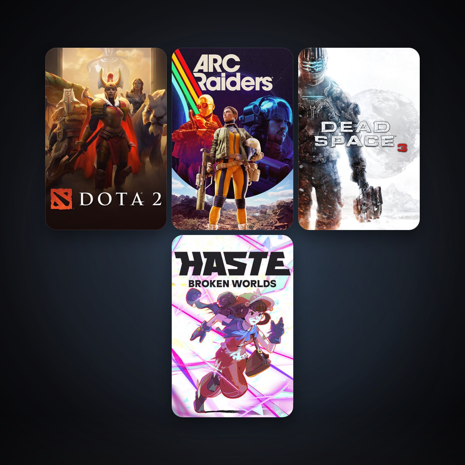 Dota 2 + Kingdom Rush Frontiers, 13 games, clean — HabibiAccounts