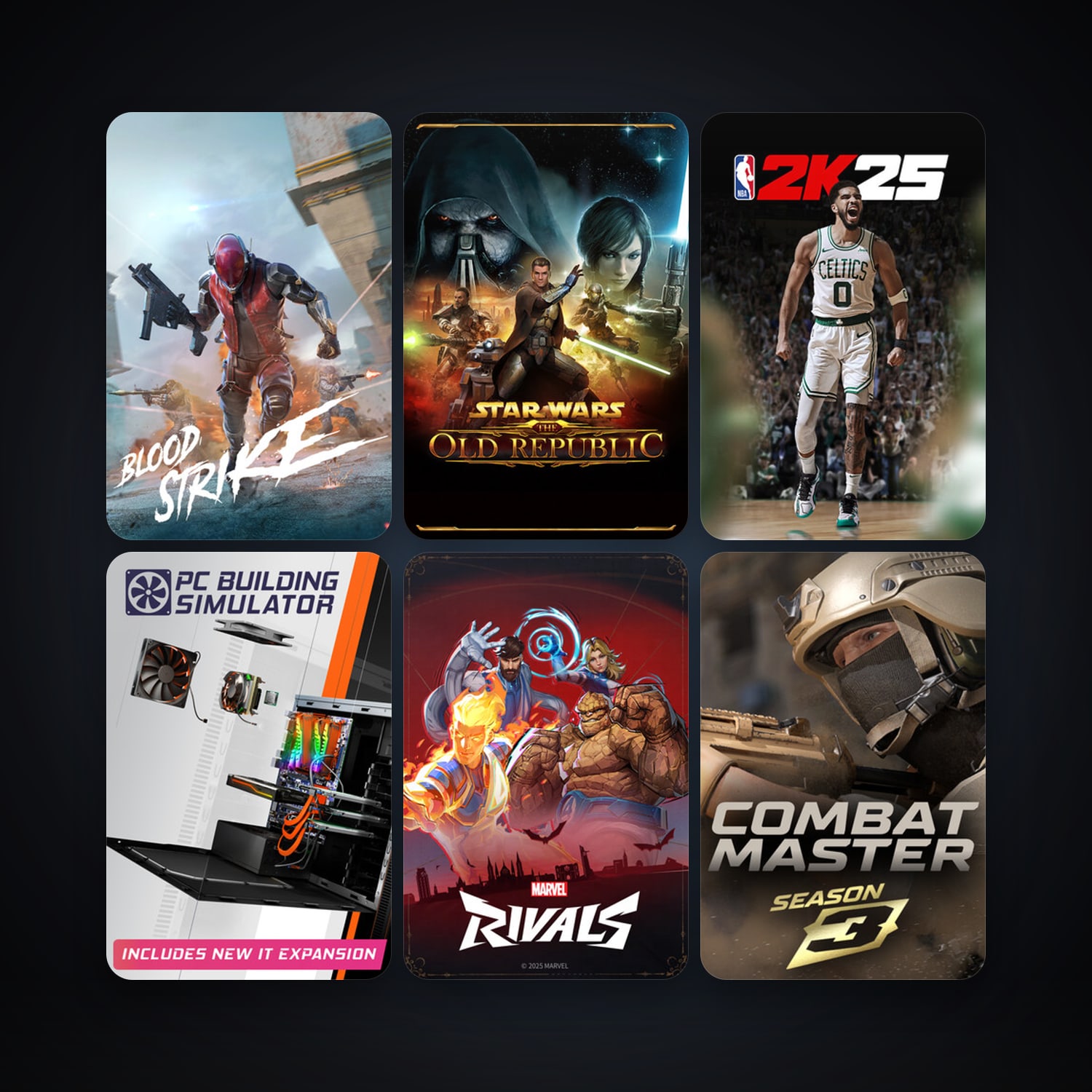 Free CS2 (No Prime) + PC Building Simulator, 18 games, clean — HabibiAccounts