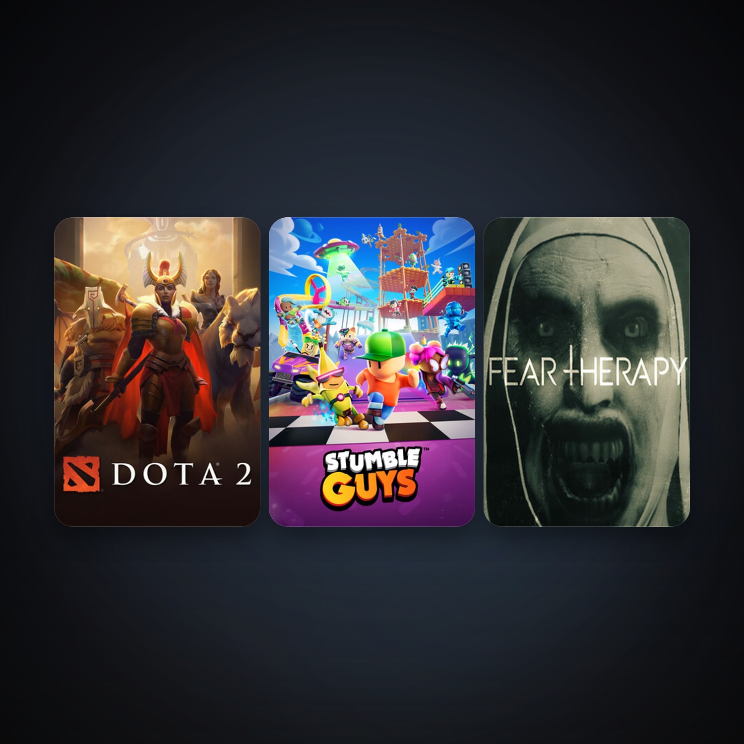 Dota 2 + Stumble Guys, 8 games, clean — HabibiAccounts