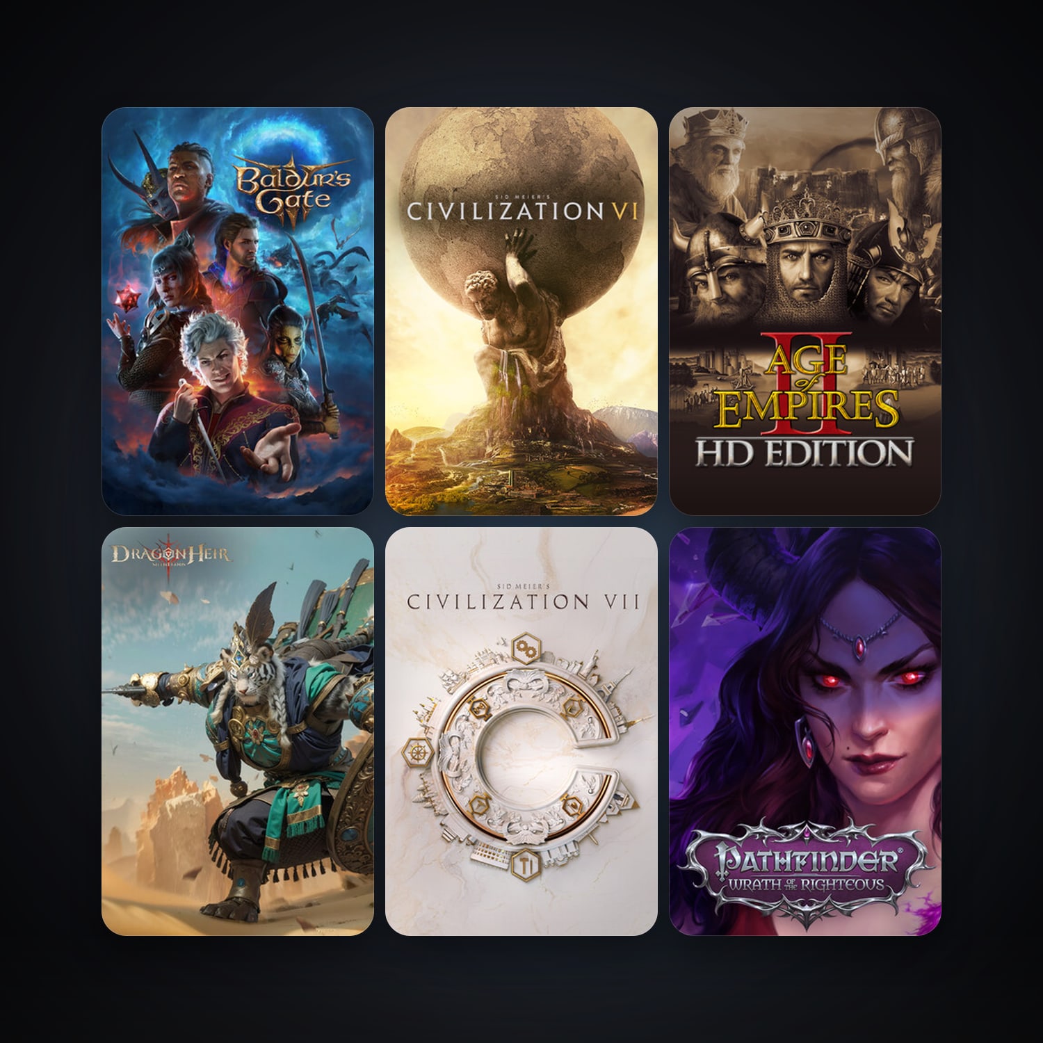 Sid Meier's Civilization V + Batman: Arkham Origins, 34 games, clean — HabibiAccounts