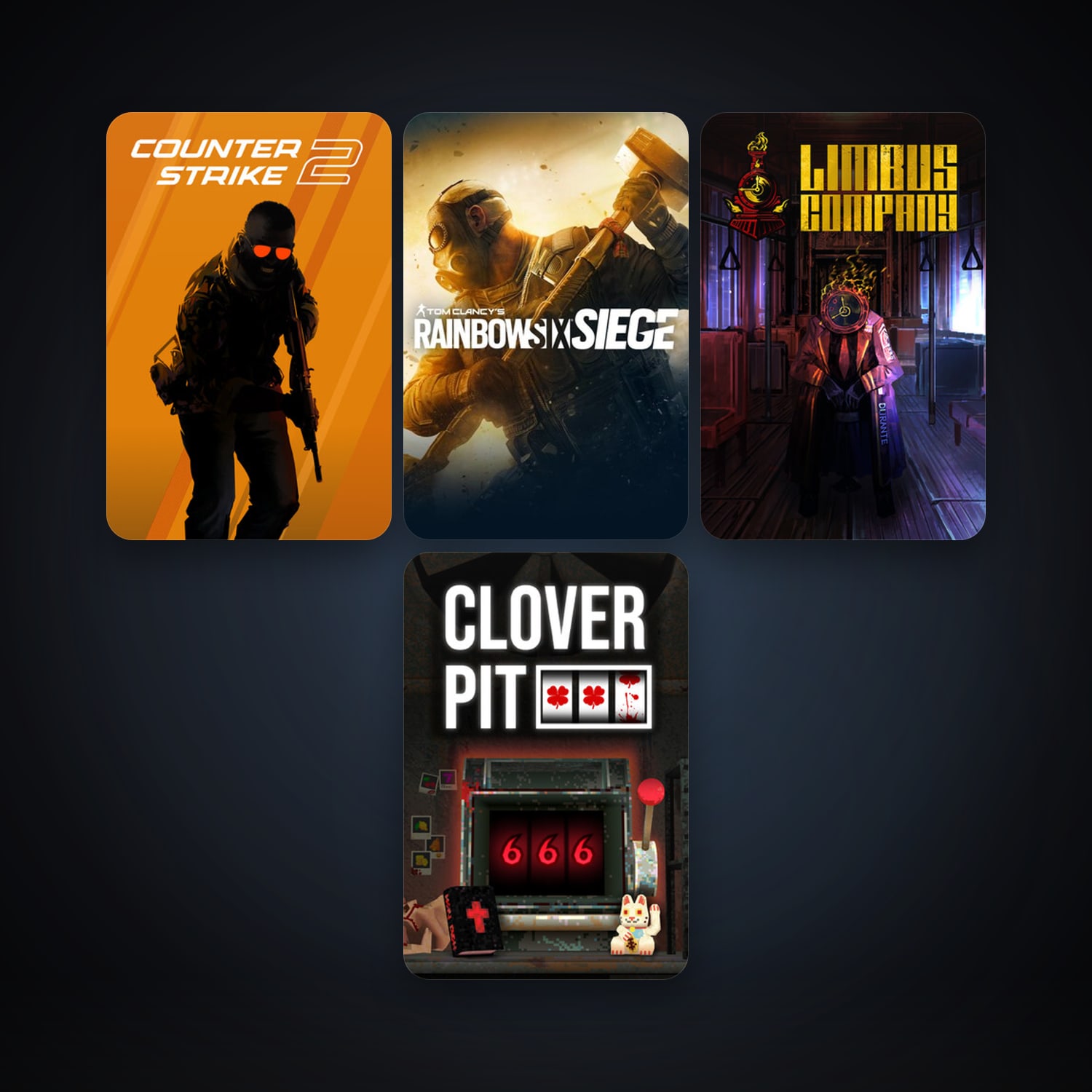 CS2 Prime + Tom Clancy's Rainbow Six Siege, 17 games, clean — HabibiAccounts