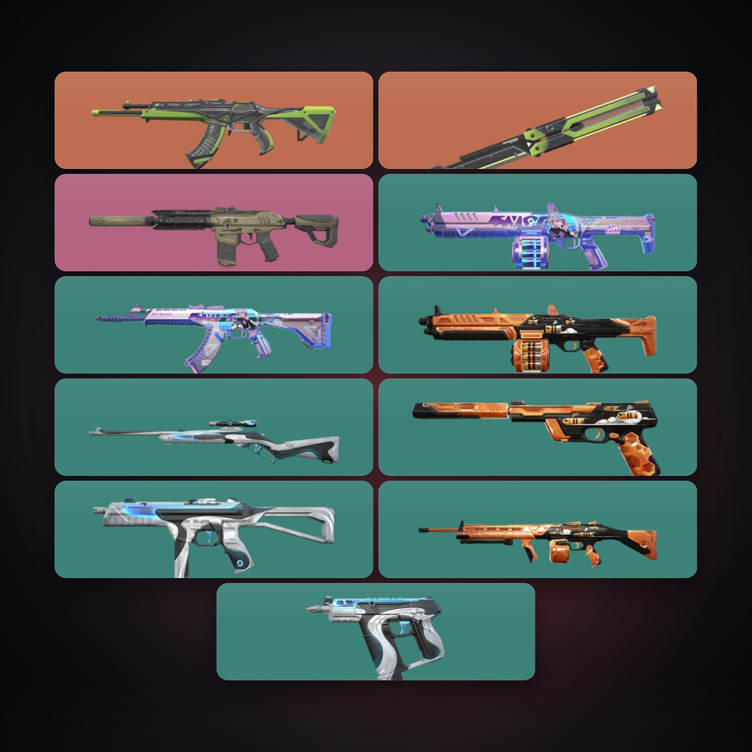 EU locker — 1 knives, 11 skins, lvl 22 — HabibiAccounts