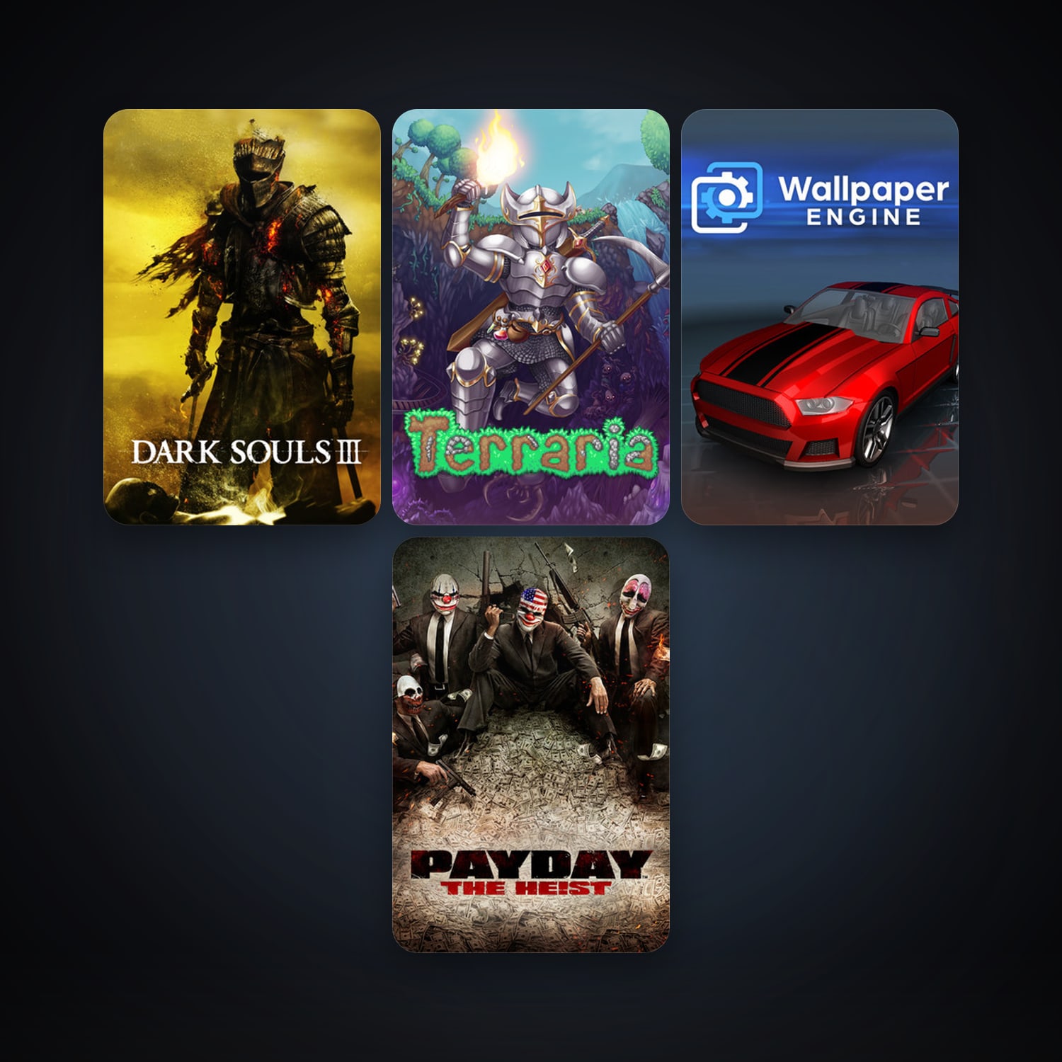 Steam account: PAYDAY The Heist + Terraria, 12 games, clean — level 7 — HabibiAccounts