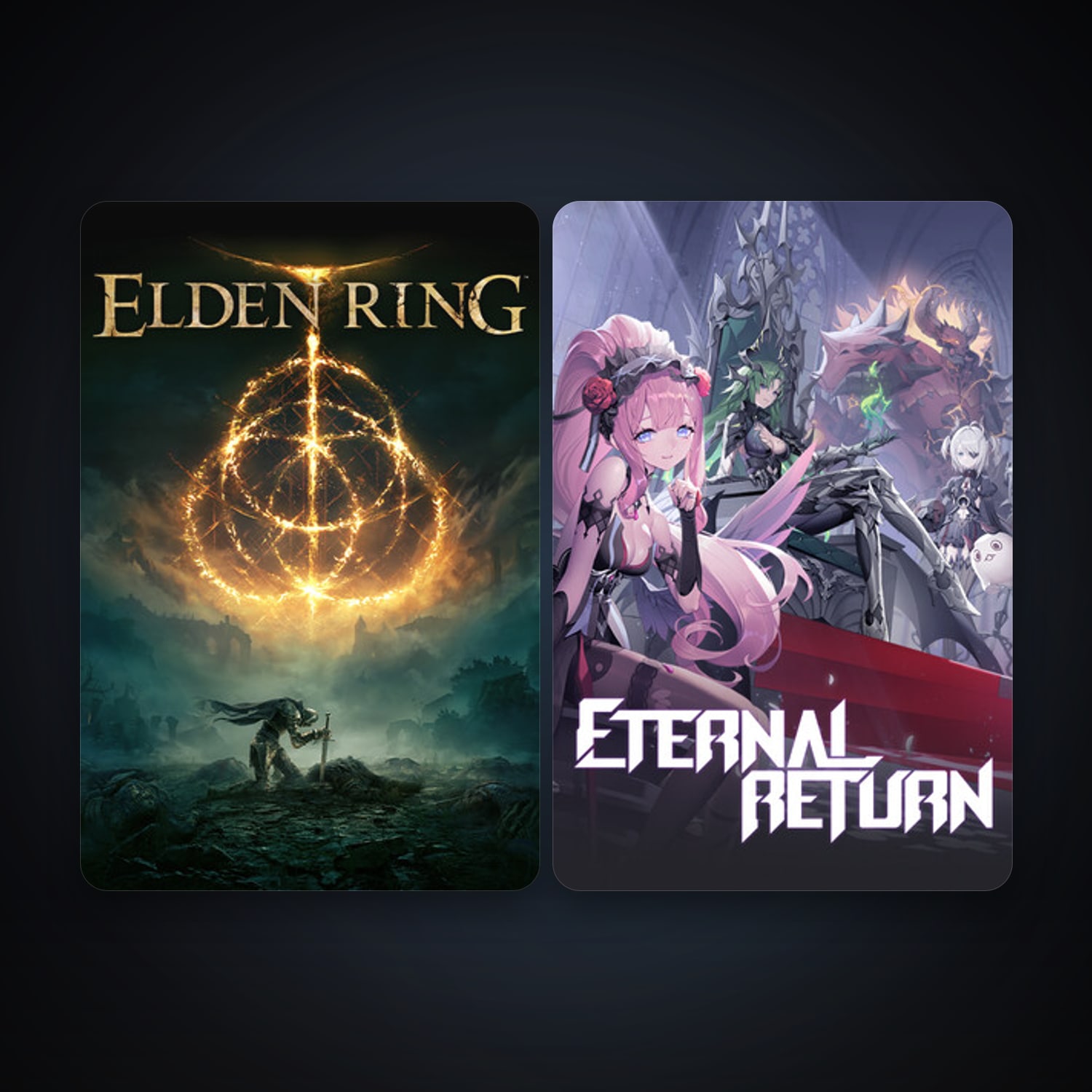 Eternal Return + ELDEN RING, 4 games, clean — HabibiAccounts
