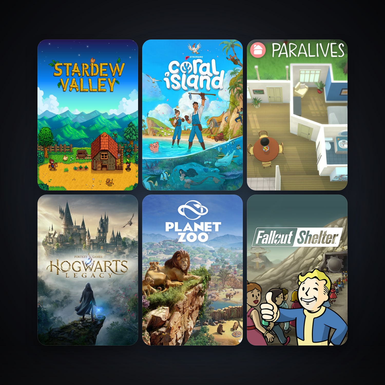 Steam account: Stardew Valley + Fallout Shelter, 8 games, clean — level 5 — HabibiAccounts