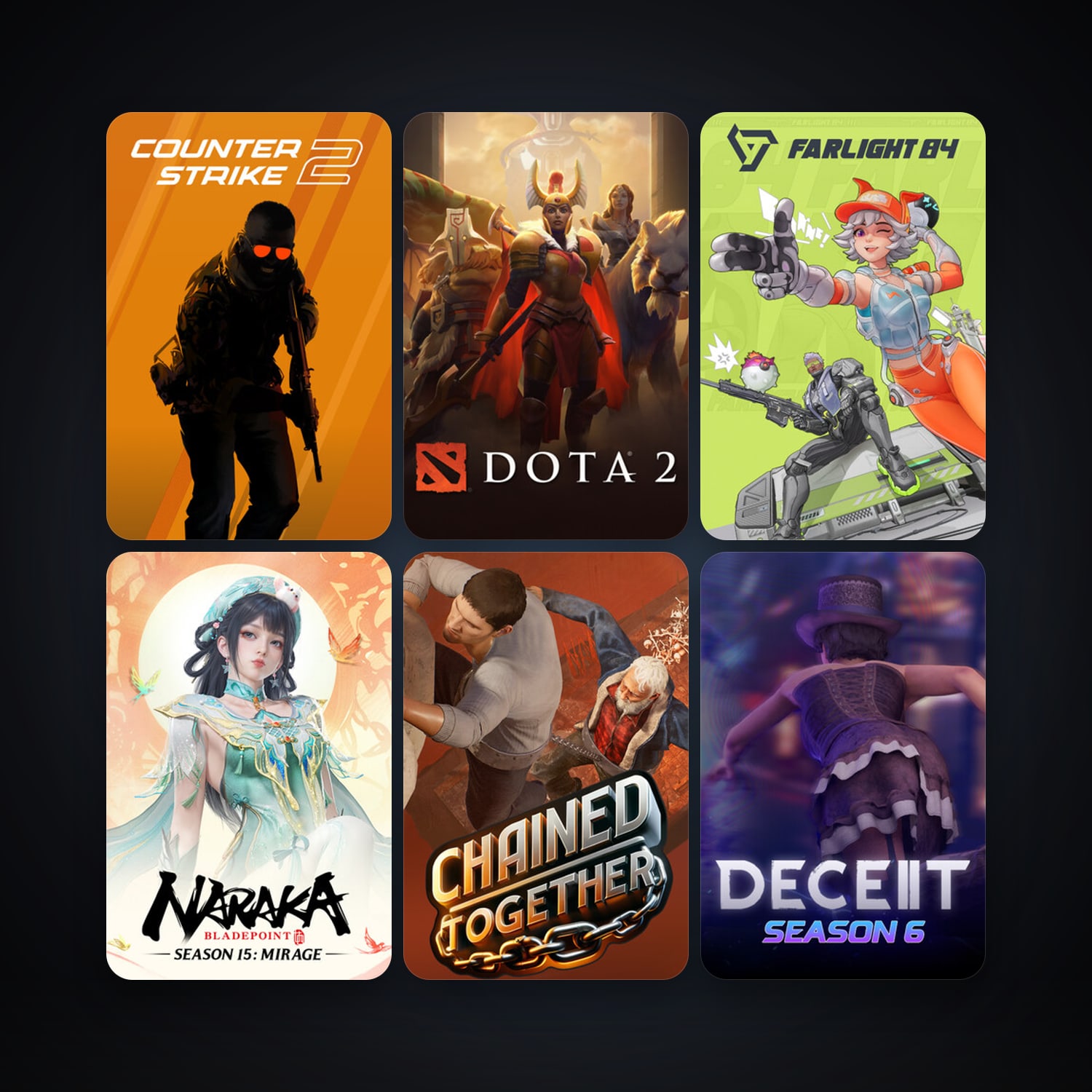 Dota 2 + CS2 Prime, 16 games, clean — HabibiAccounts