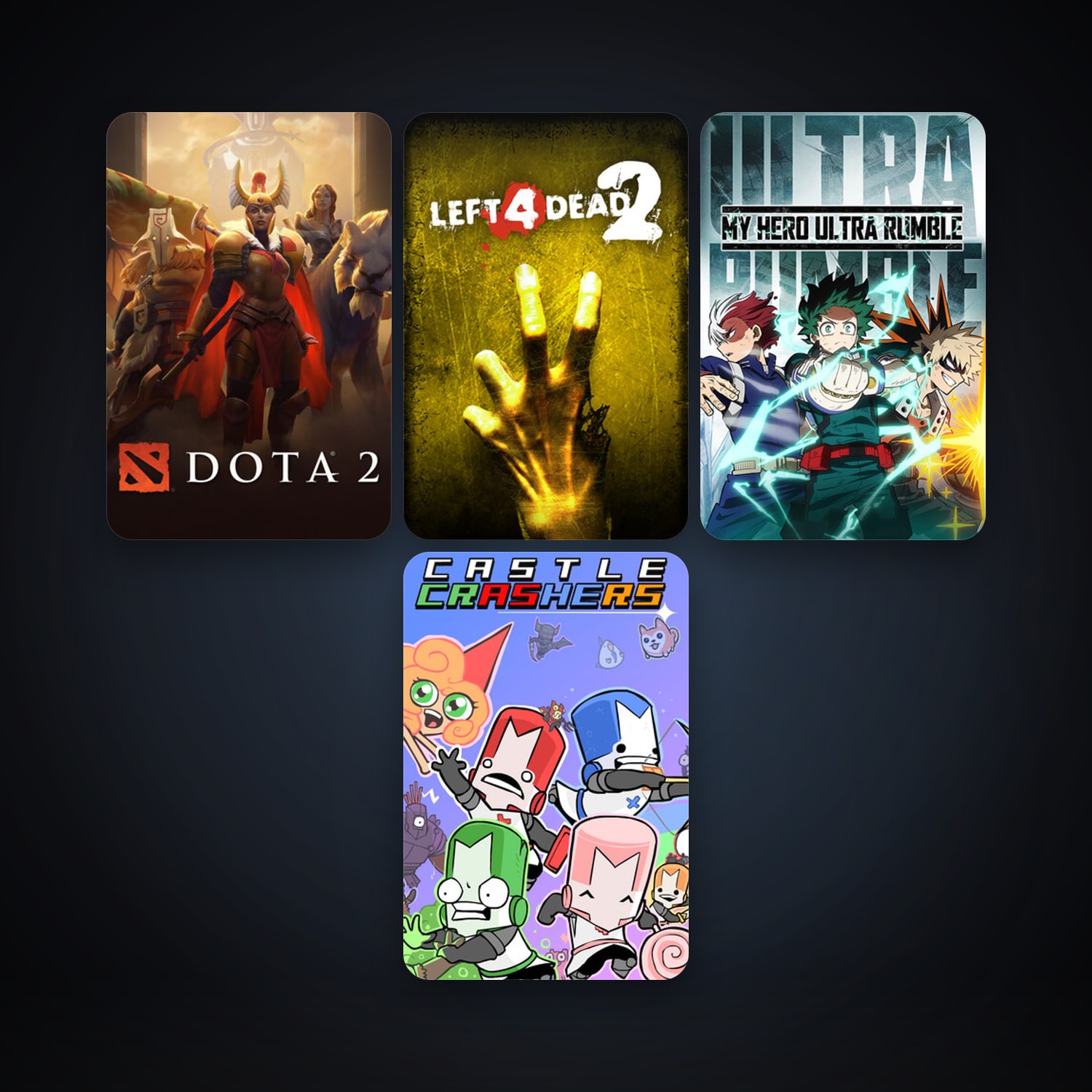 Left 4 Dead 2 + Dota 2, 9 games, clean — HabibiAccounts