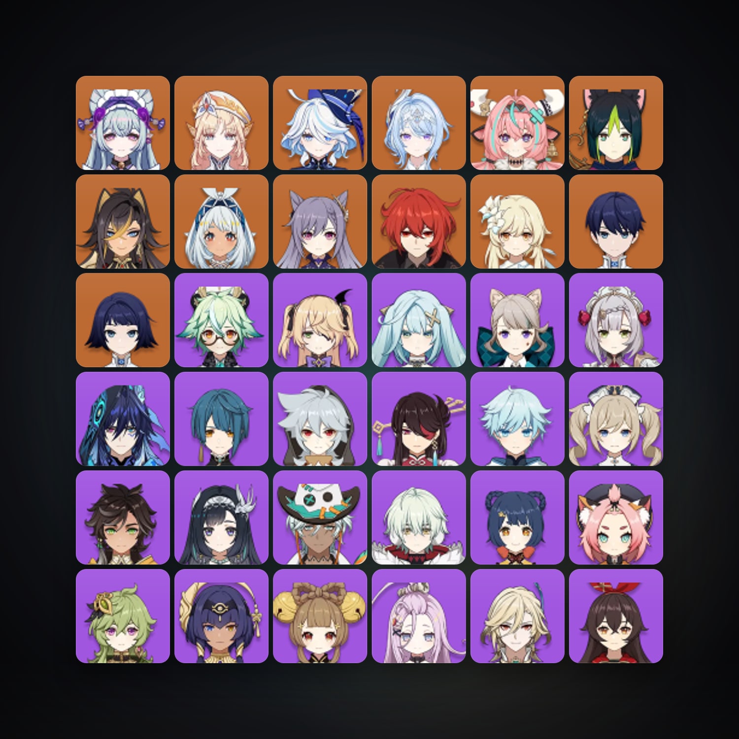 Genshin Impact | AR 56 | 51 Chars | 10× 5★ — Genshin / miHoYo Account — HabibiAccounts