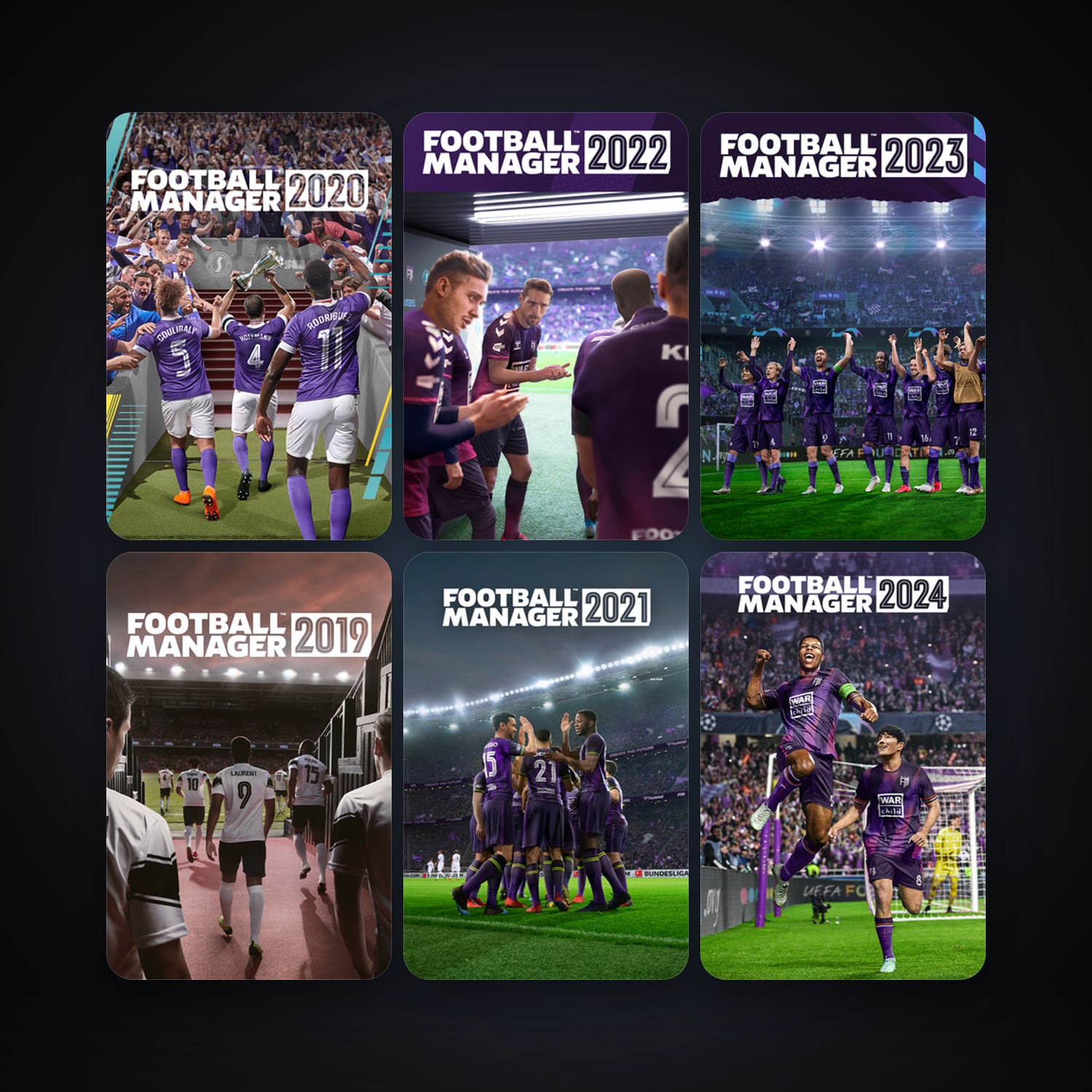 Football Manager 2017 + Football Manager 2018, 15 games, clean — HabibiAccounts