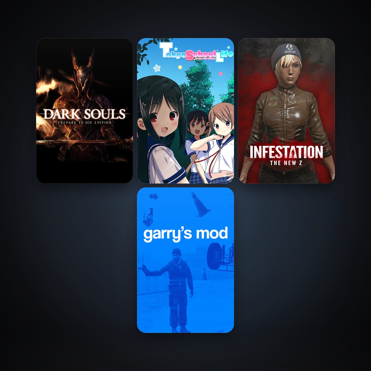 Garry's Mod + DARK SOULS: Prepare To Die Edition, 5 games, clean — HabibiAccounts