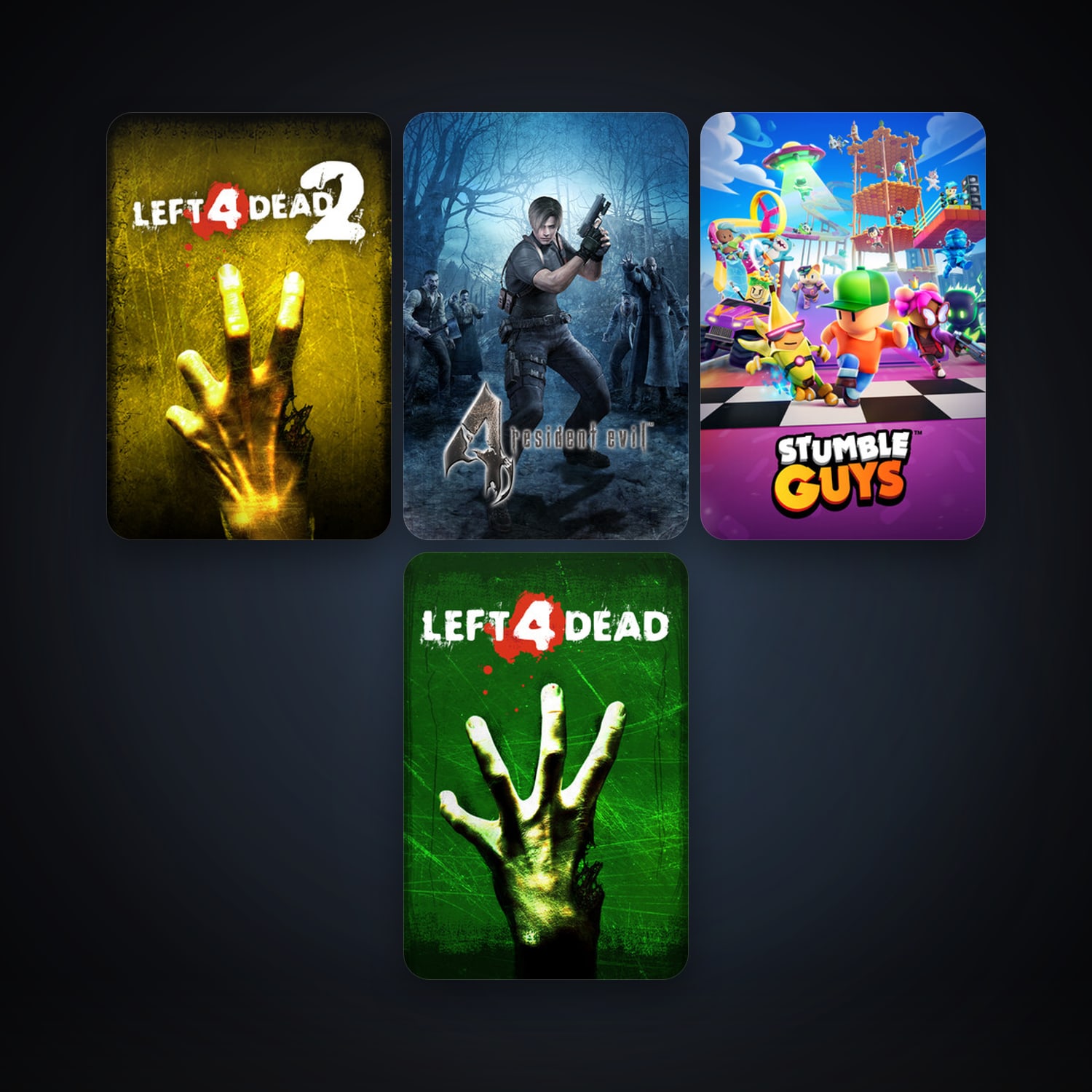 Steam account: Left 4 Dead + Left 4 Dead 2, 6 games, clean — HabibiAccounts
