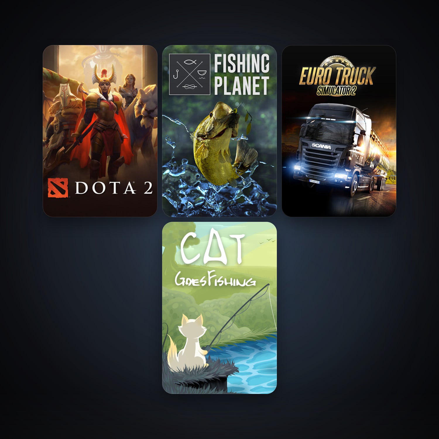Dota 2 + Free CS2 (No Prime), 14 games, clean — HabibiAccounts