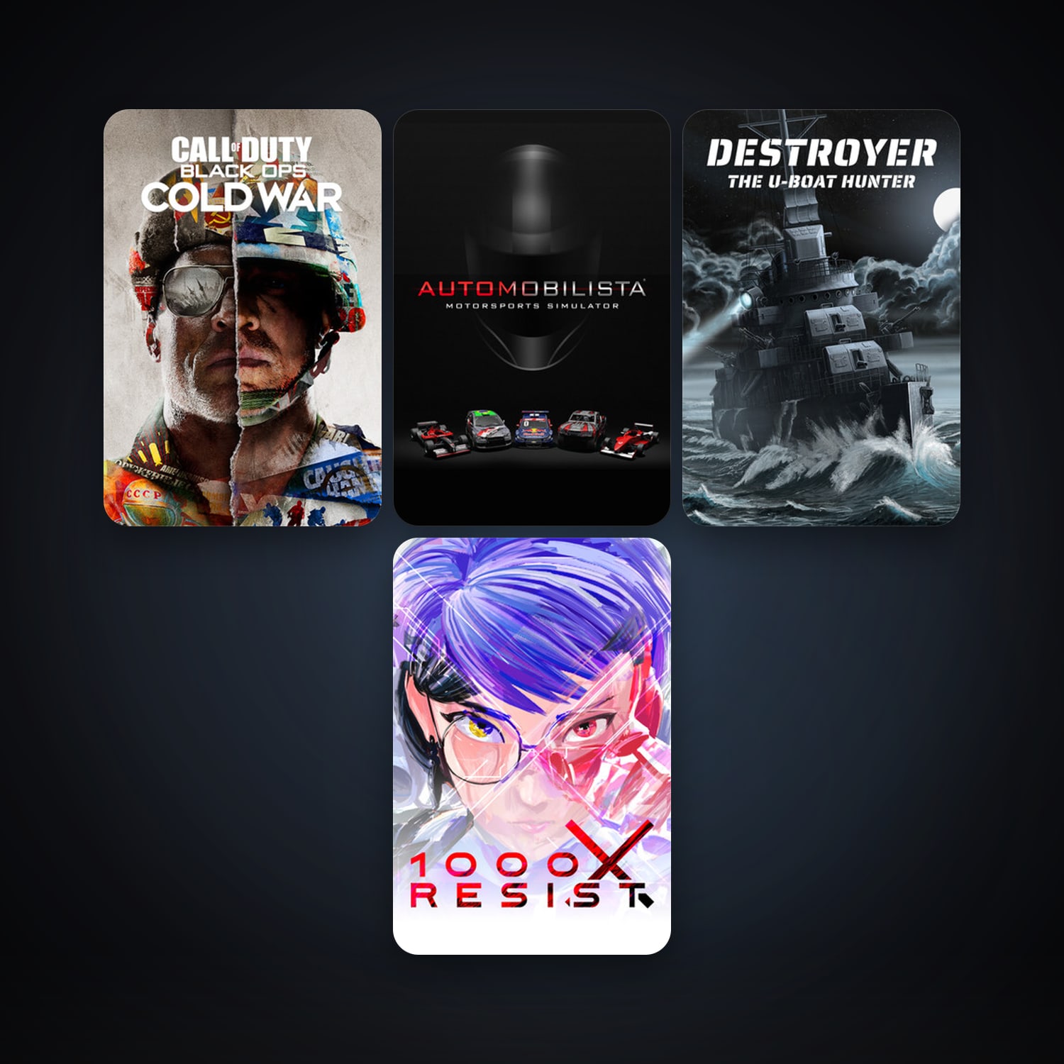Steam account: Automobilista + Destroyer: The U-Boat Hunter, 9 games, clean — HabibiAccounts