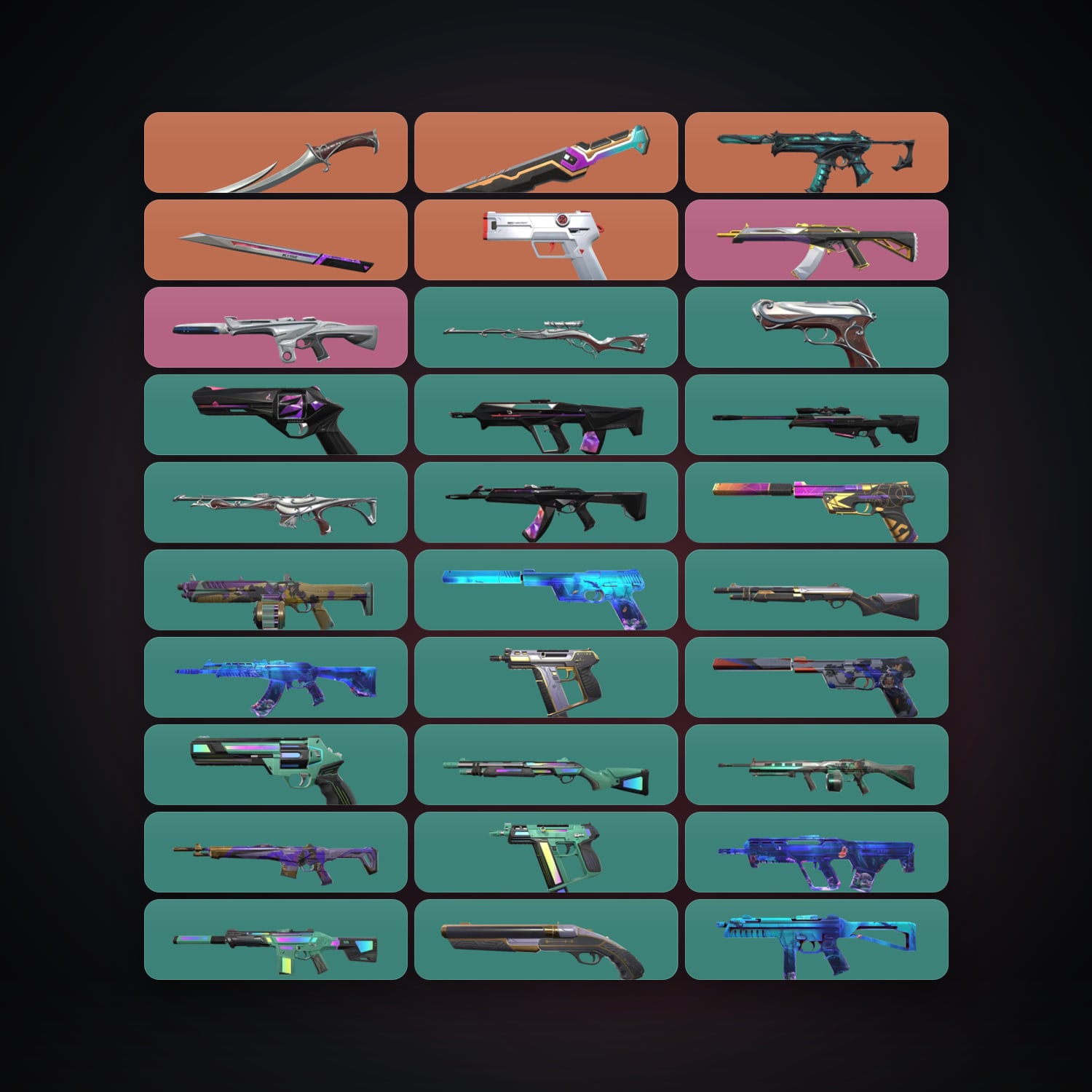 AP Bronze 3 locker — 3 knives, 32 skins, lvl 48 — HabibiAccounts