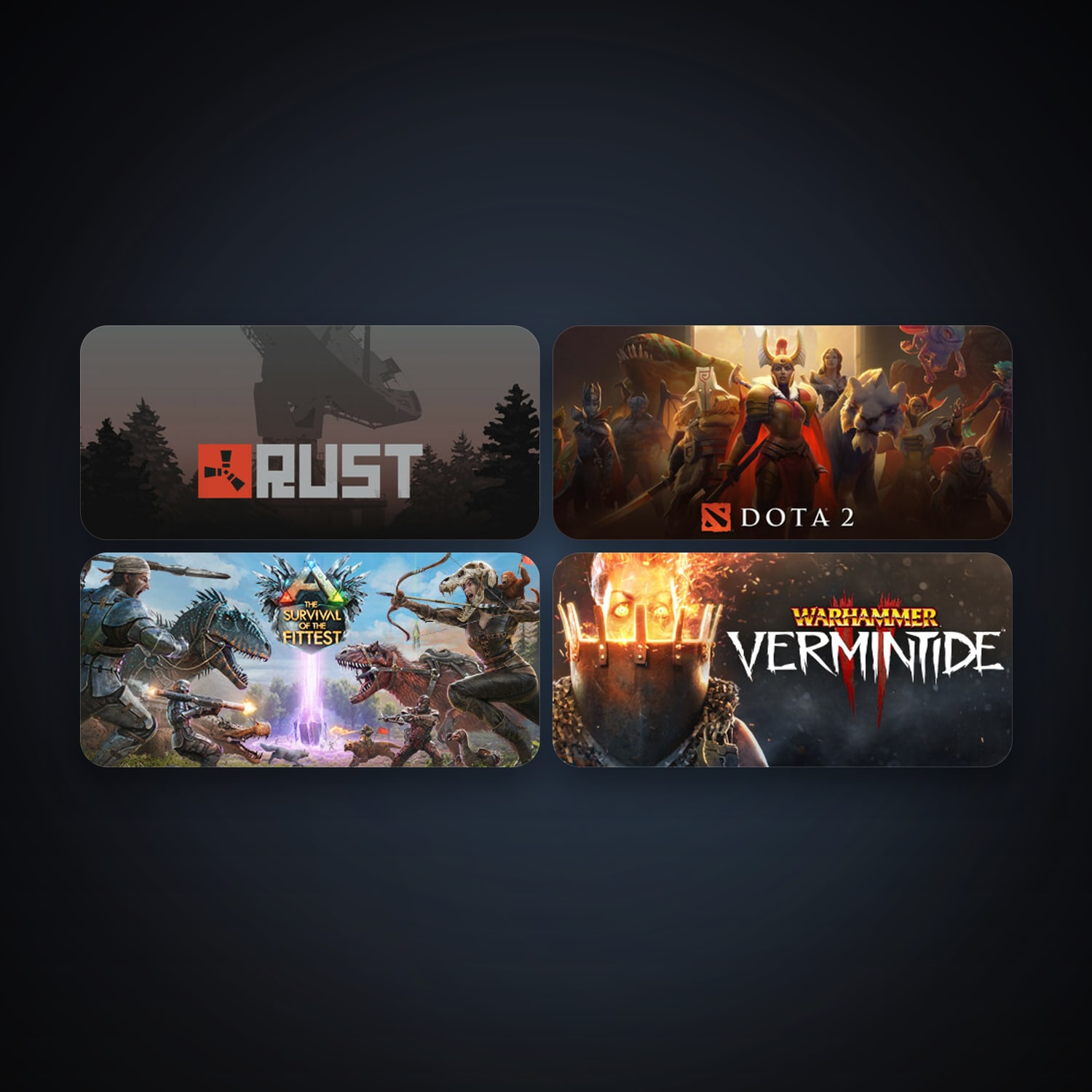Steam account: Dota 2 + Rust, 7 games, clean — HabibiAccounts