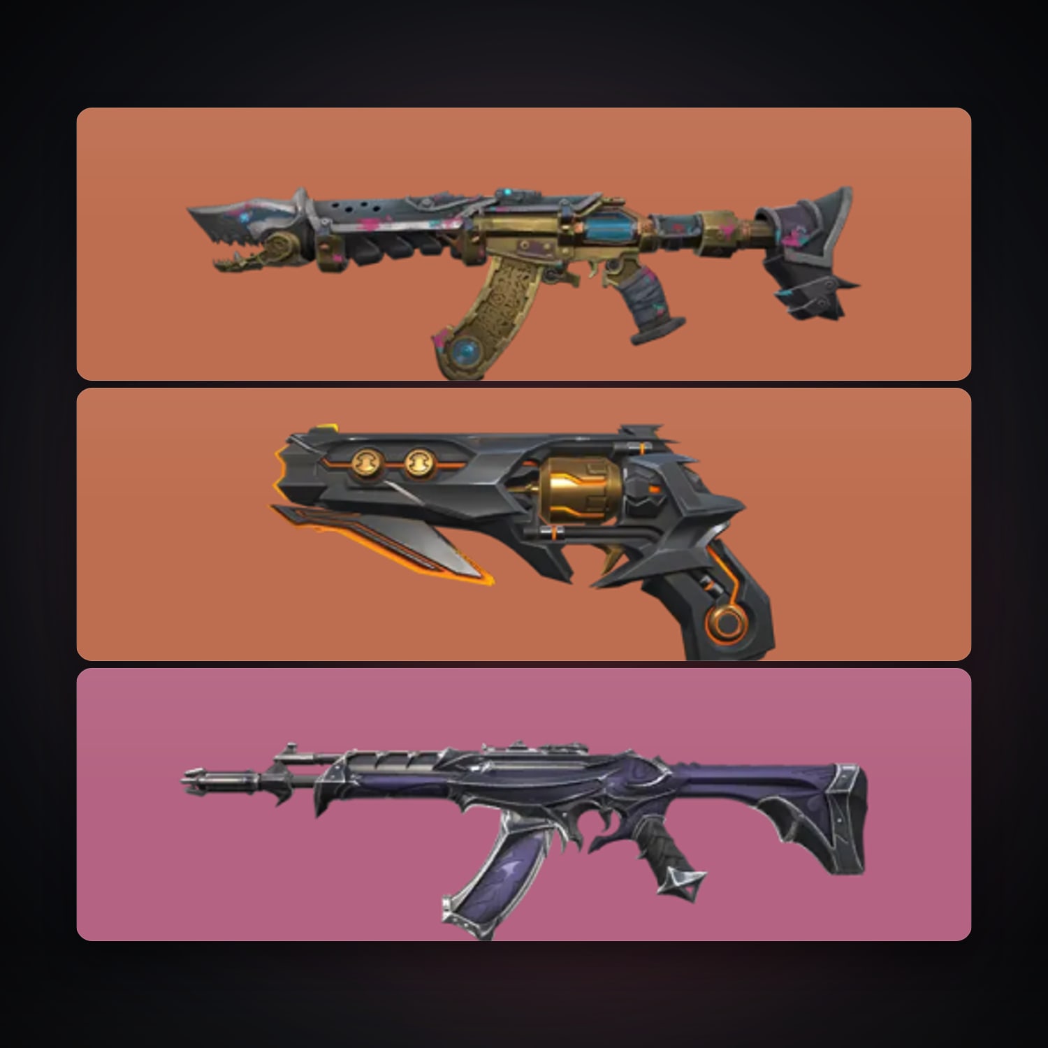 EU Gold 1 locker — 3 skins, lvl 68 — HabibiAccounts