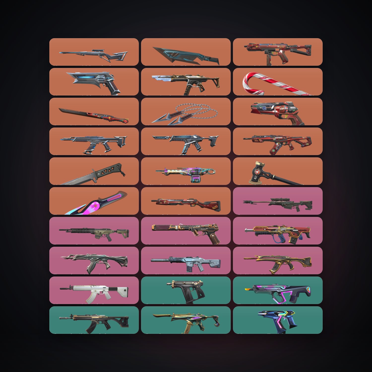 EU Silver 2 locker — 7 knives, 64 skins, lvl 131 — HabibiAccounts