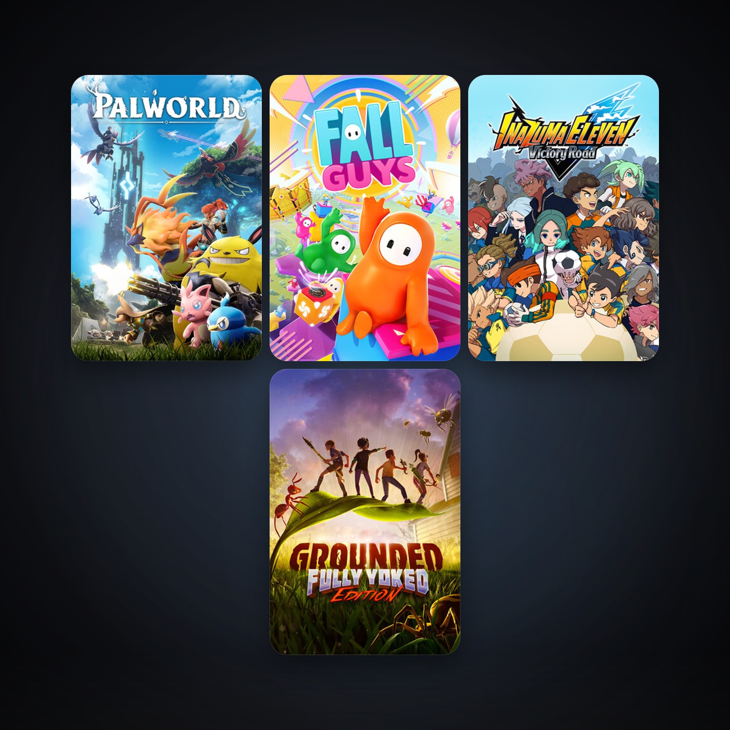 Stardew Valley + Grounded, 6 games, clean — HabibiAccounts