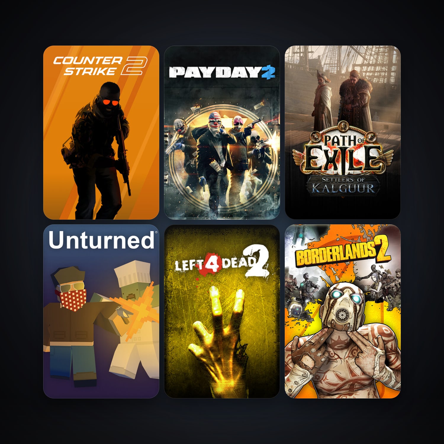 Left 4 Dead 2 + CS2 Prime, 24 games, clean — HabibiAccounts