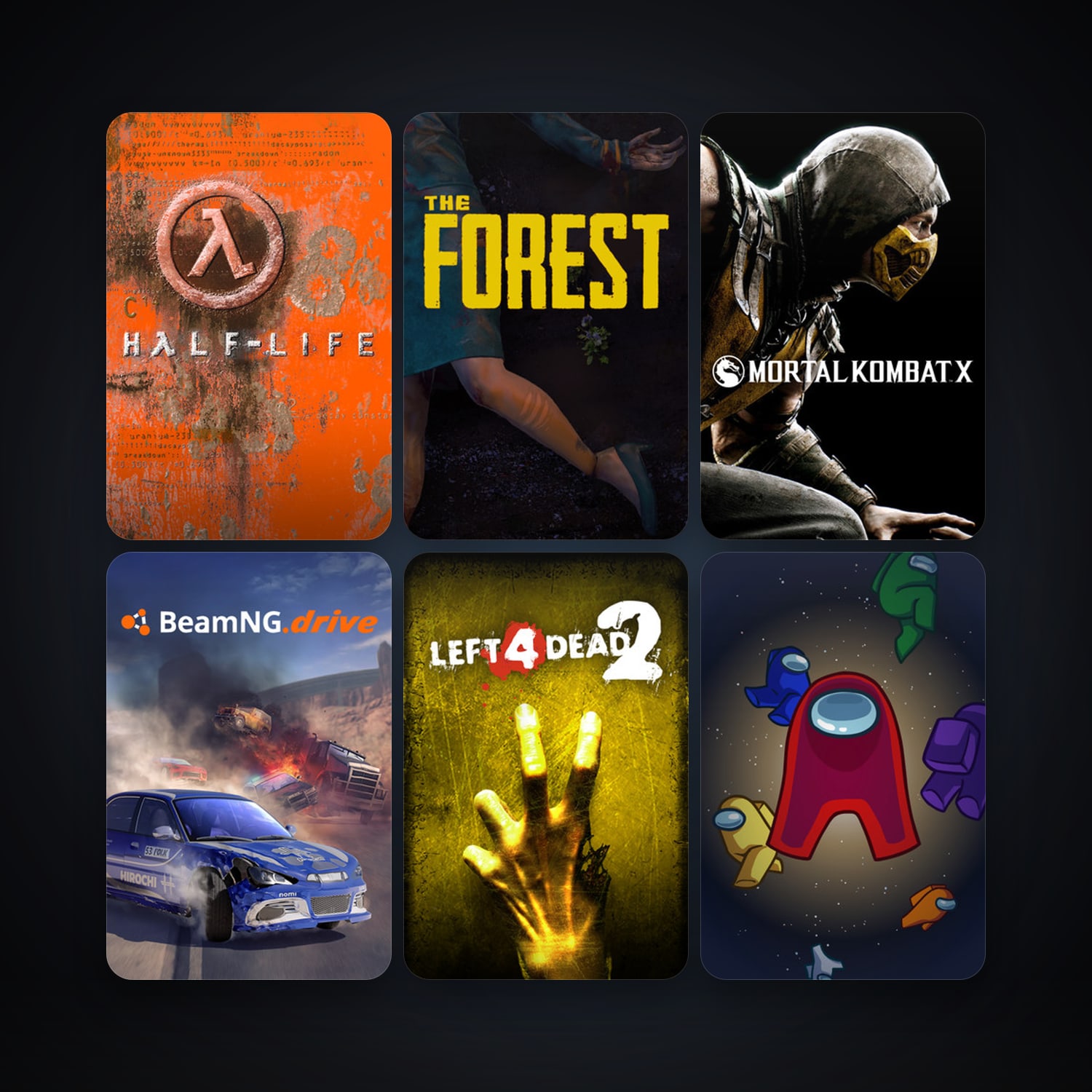 Half-Life + Left 4 Dead 2, 22 games, clean — HabibiAccounts