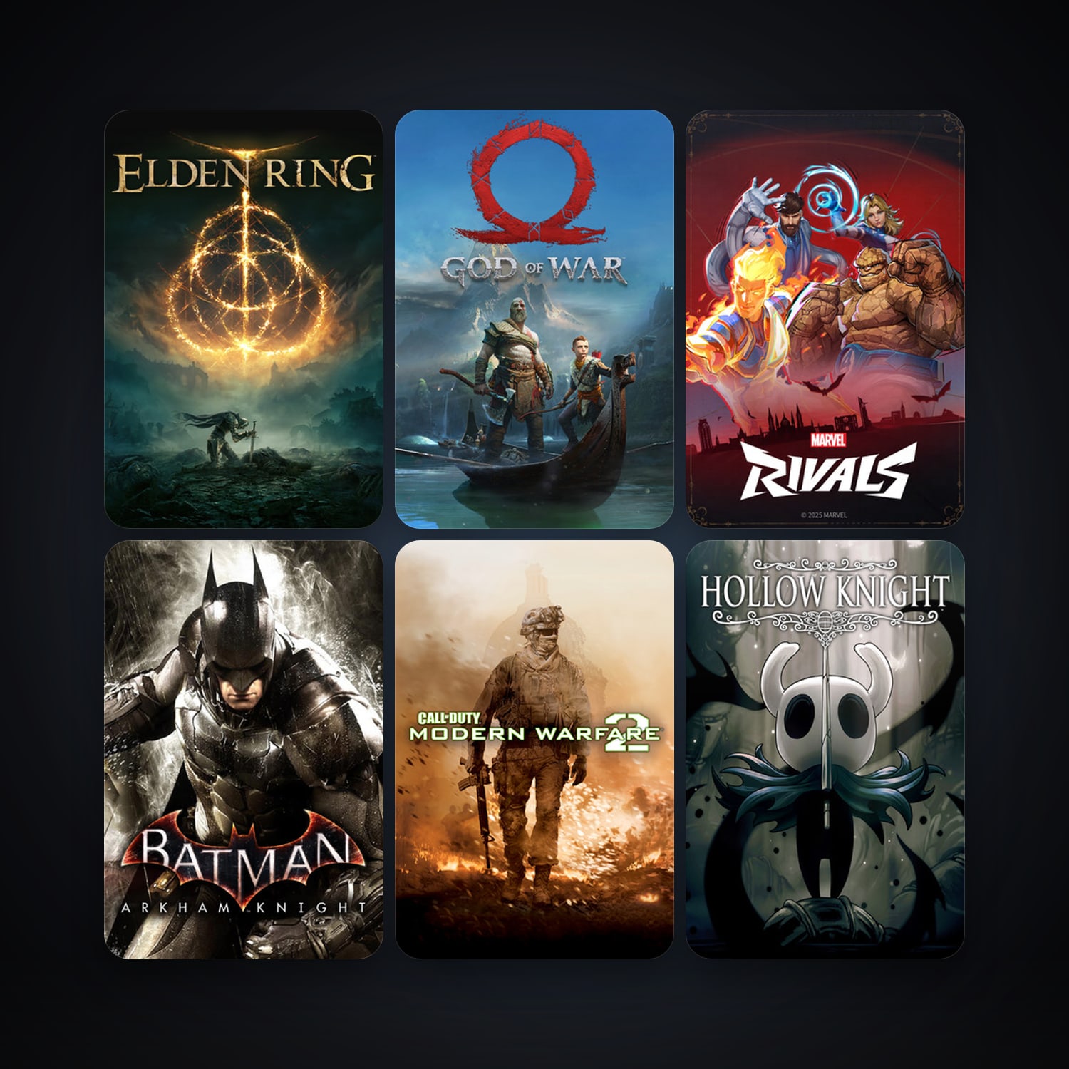 Half-Life 2 + Call of Duty 2, 77 games, clean — HabibiAccounts