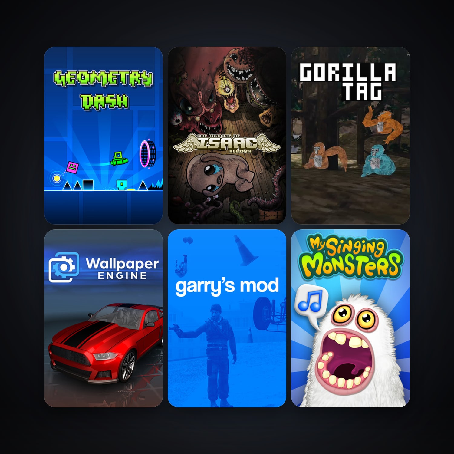 Steam account: Garry's Mod + The Binding of Isaac: Rebirth, 28 games, clean — HabibiAccounts